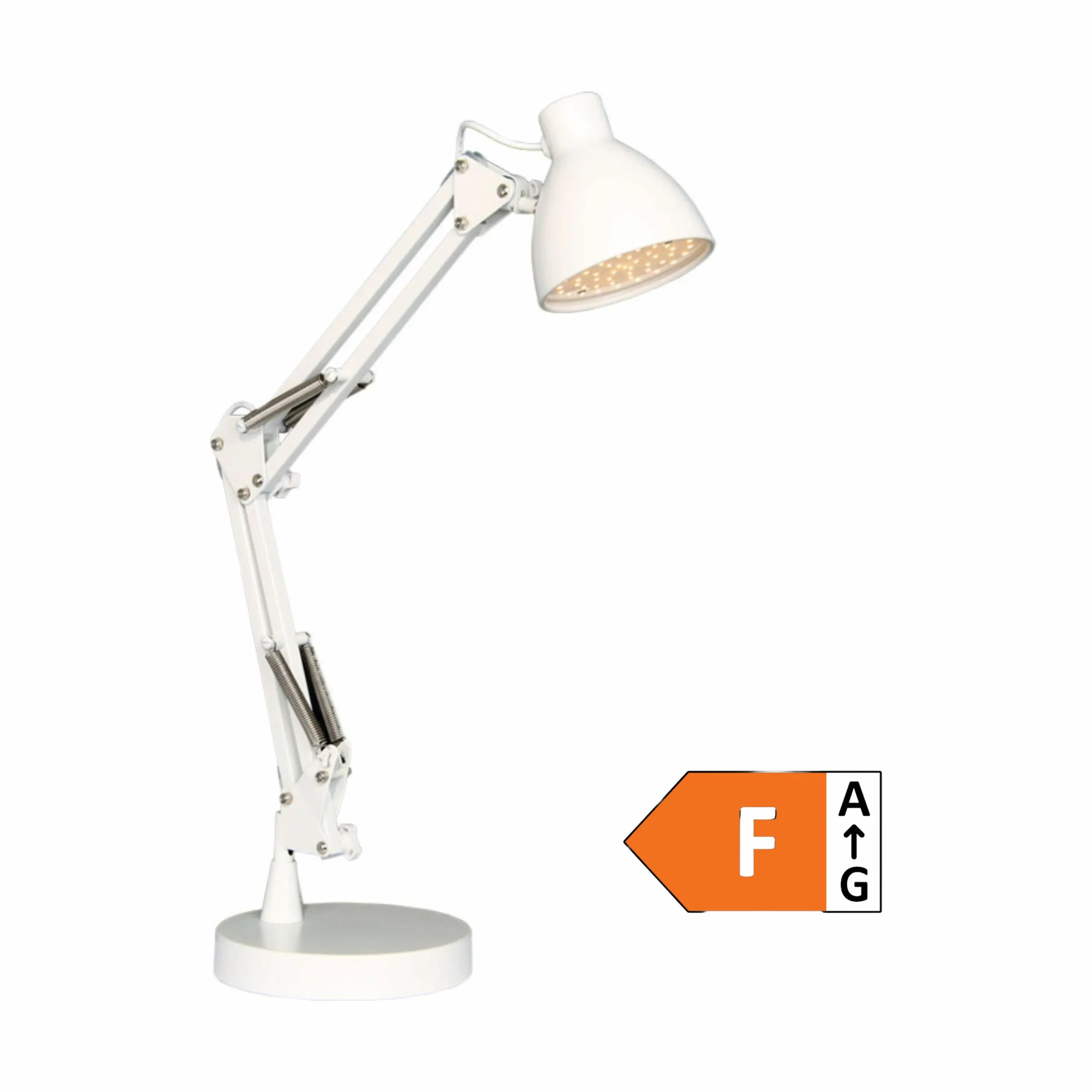Halo Design Bordlamper Bronx Bordlampe i hvid, 1