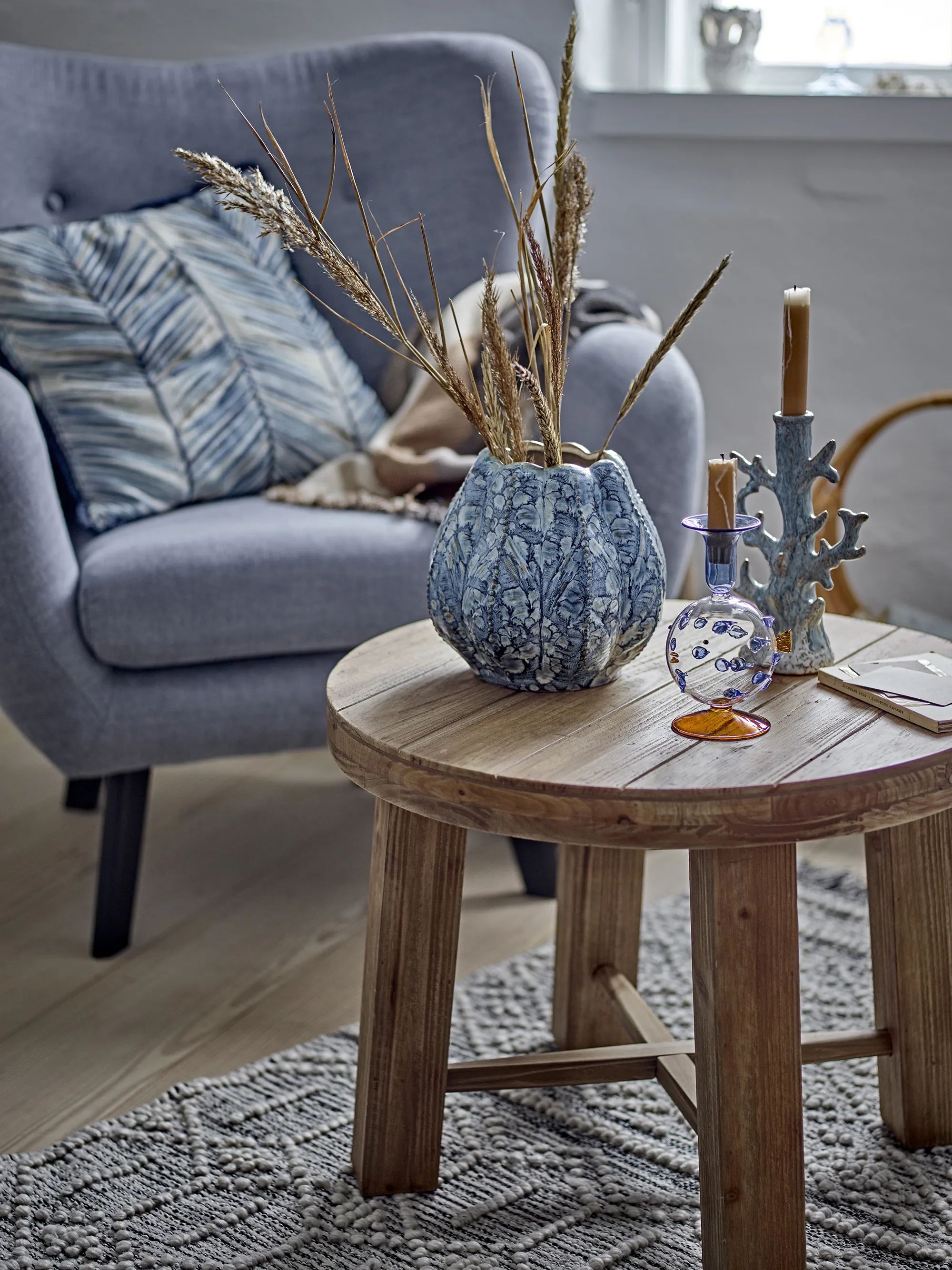 Creative Collection Vaser Vase - Hetty i Blå, 3