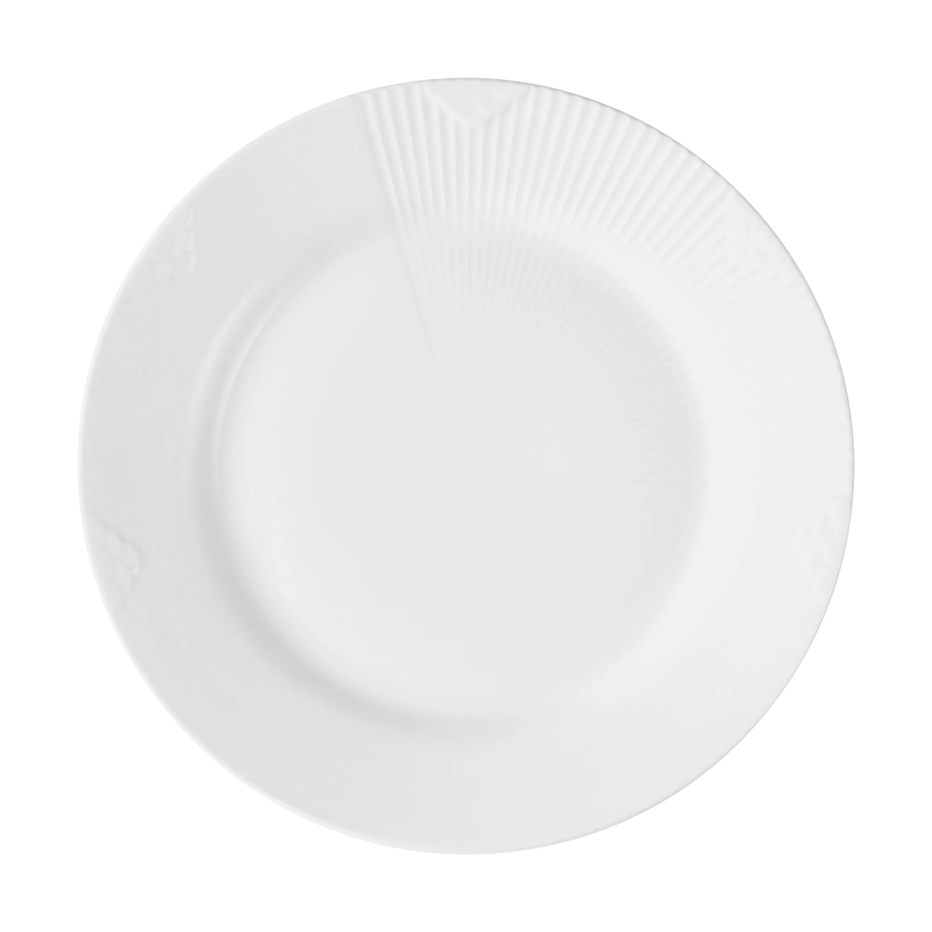 Royal Copenhagen Frokosttallerkener Hvid Elements Frokosttallerken i Hvid, 22 cm, 1