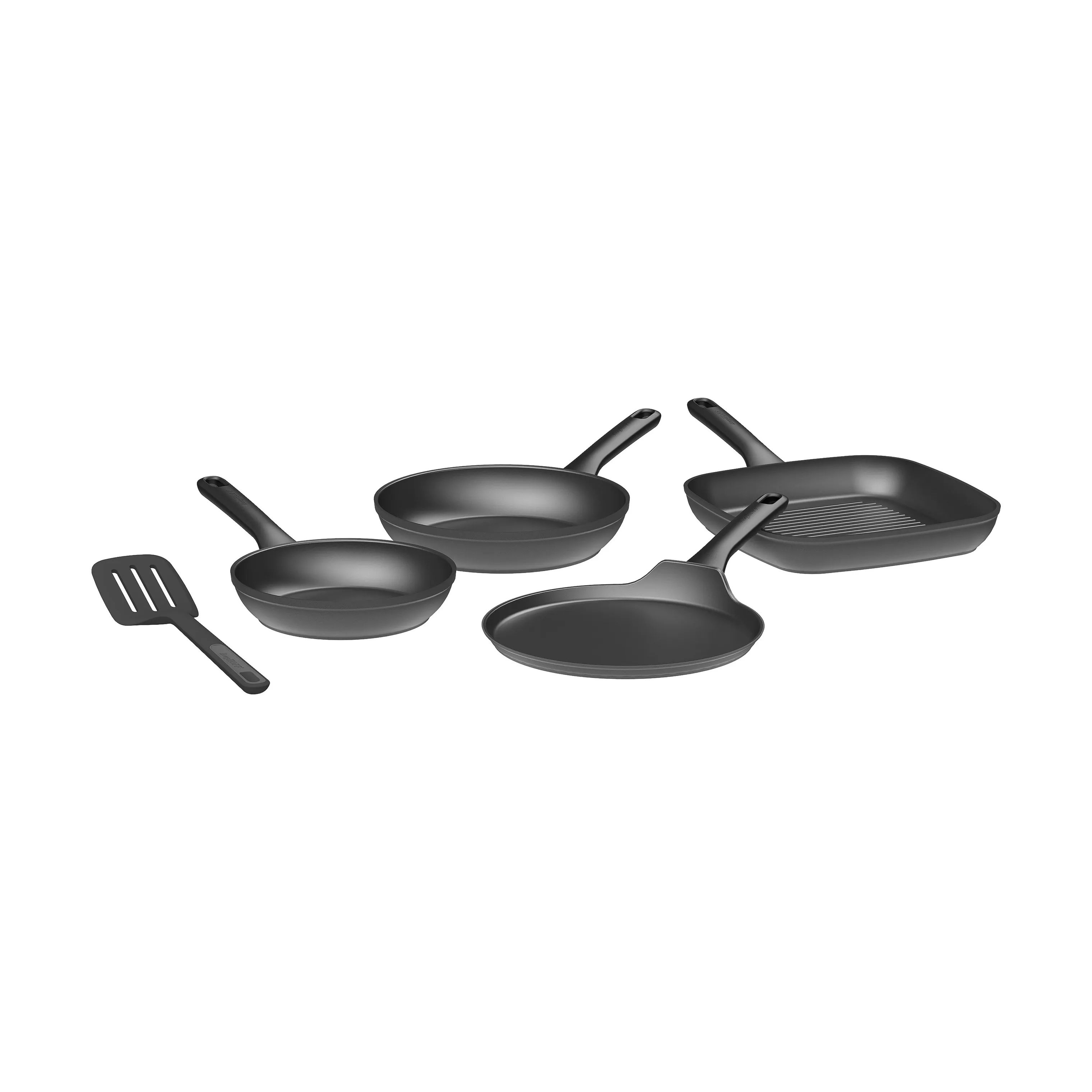BergHOFF Stegepander Balance Stegepandesæt - 4 dele i Black, 1