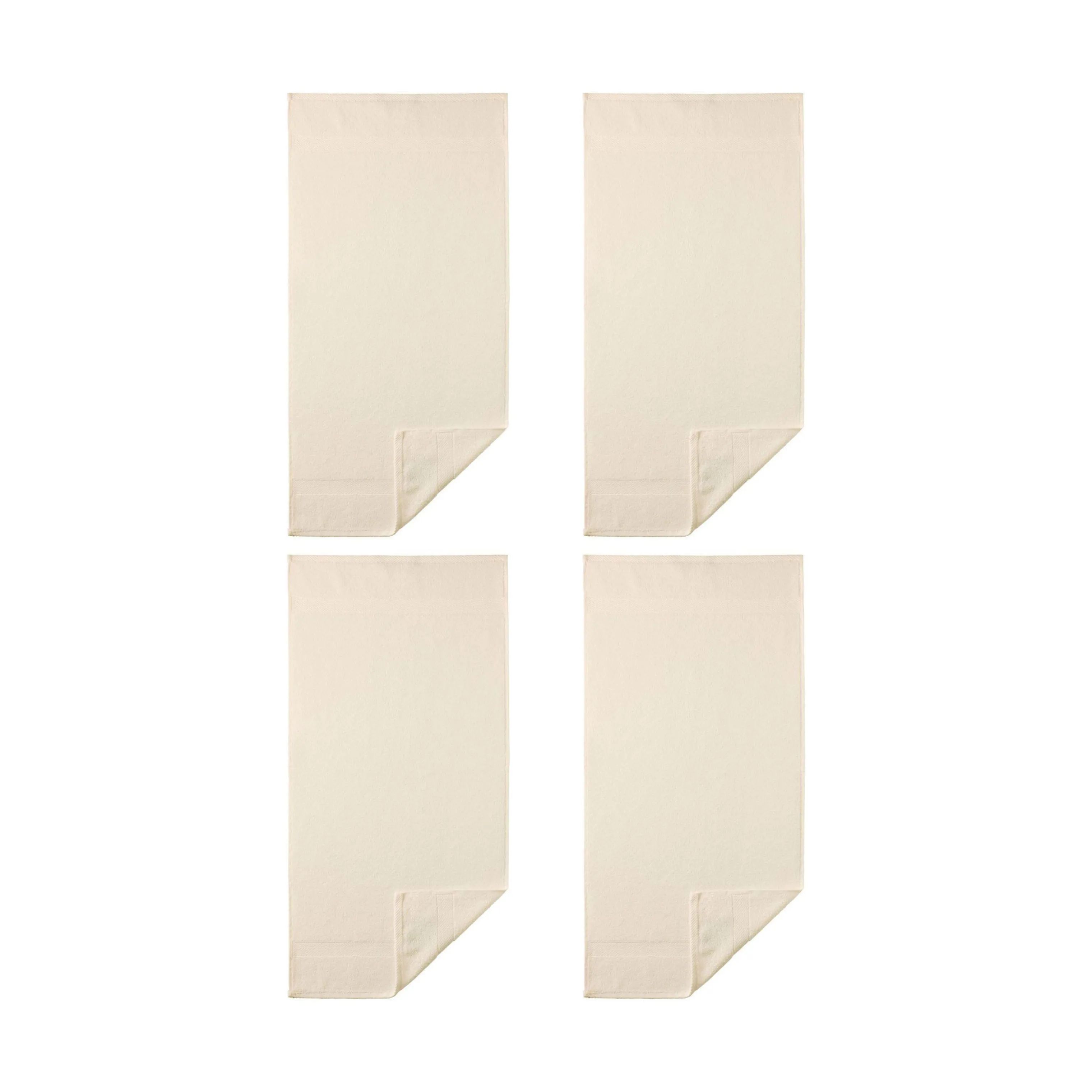 Egeria Håndklæder Diamant Håndklæde - 4 stk. i Ivory, 1