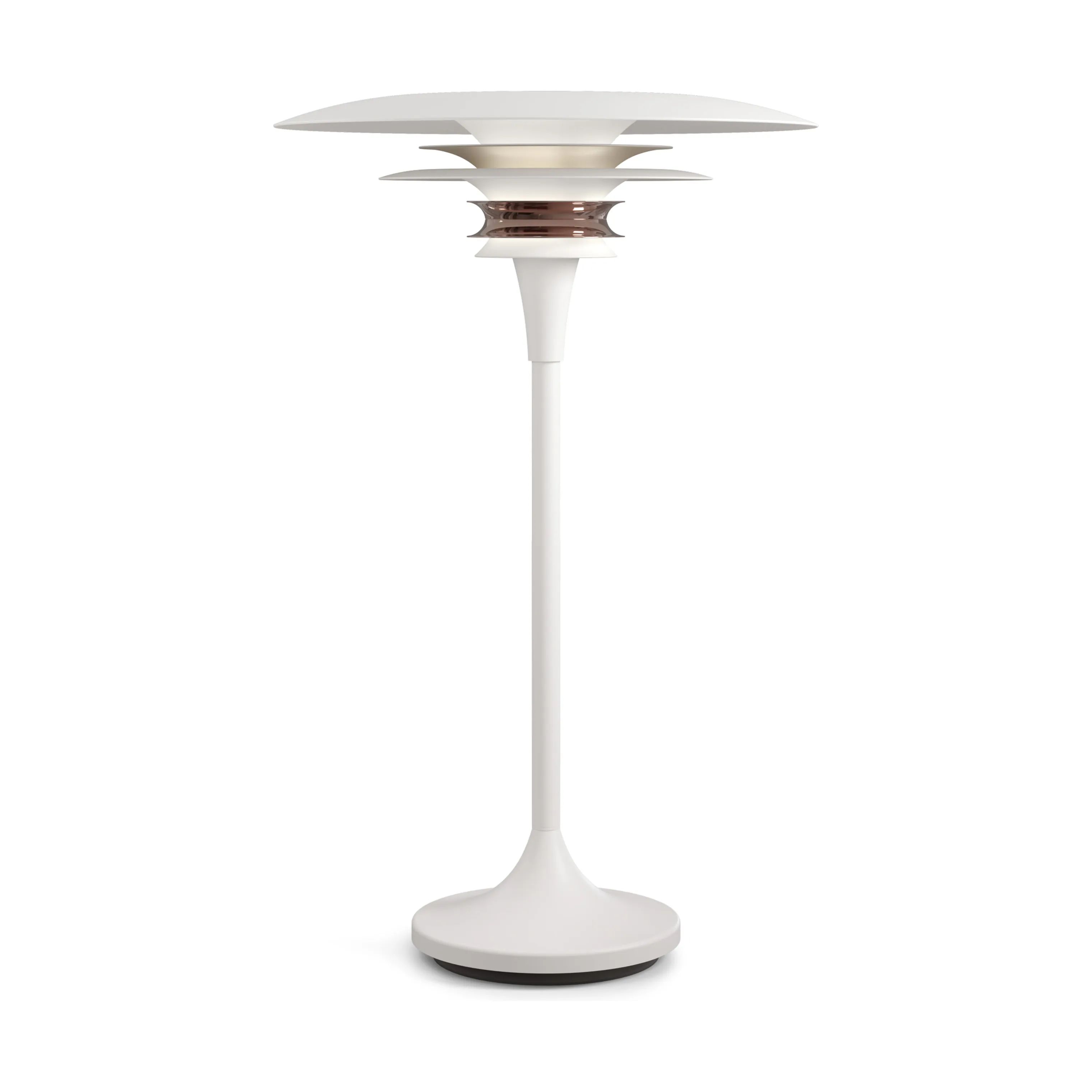 Belid Bordlamper Diablo Bordlampe i Mat hvid/rose/sølv, 30 cm, 1