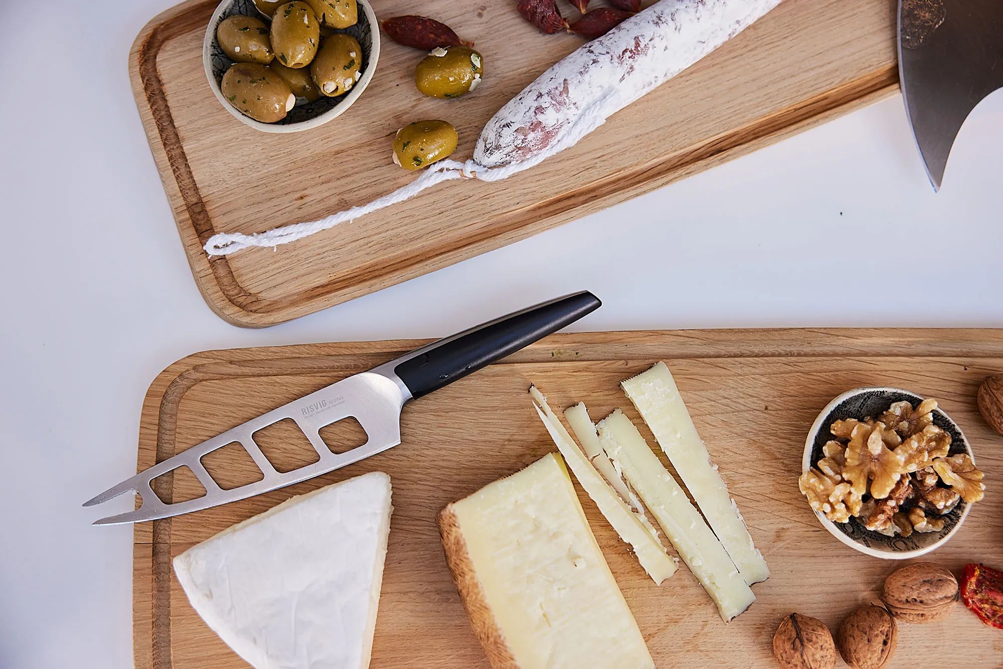 RISVIG Design Osteknive Acutus Design Tapaskniv i Stål, 2