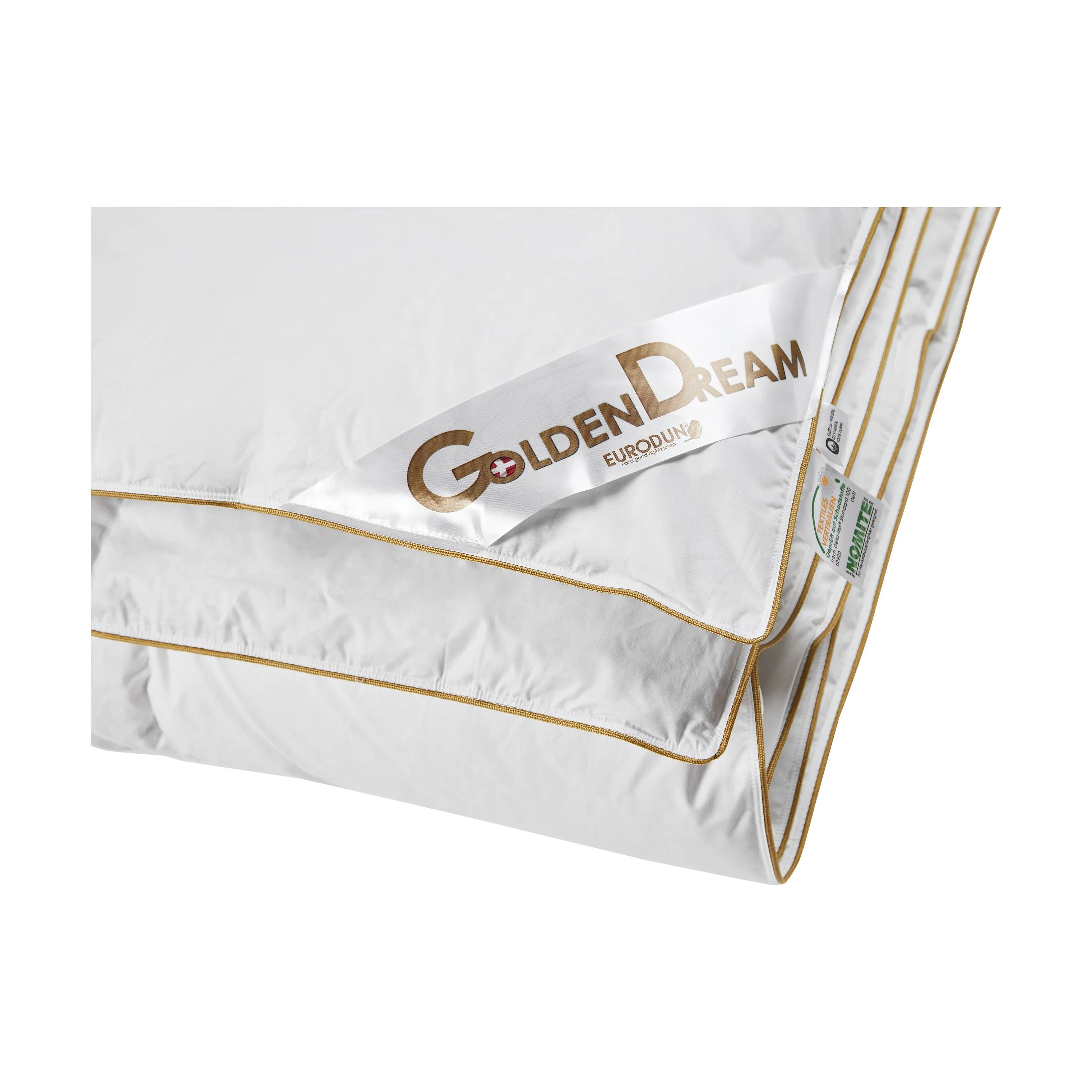 Eurodun Dobbeltdyner Golden Dream Dobbelt Helårsdyne i B200 x L200 cm, 1