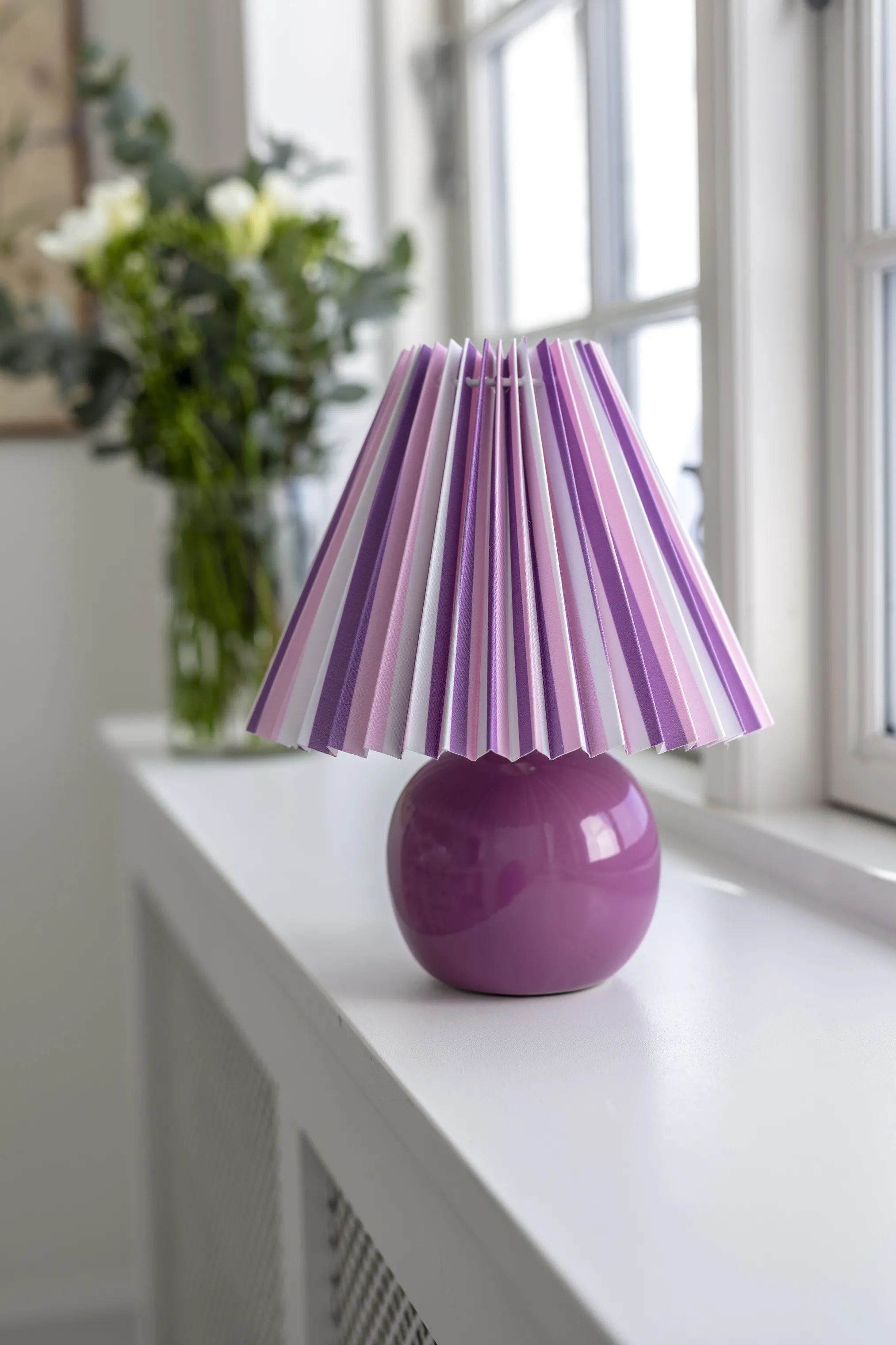 CASA Living Bordlamper Bordlampe i Lilla, 2