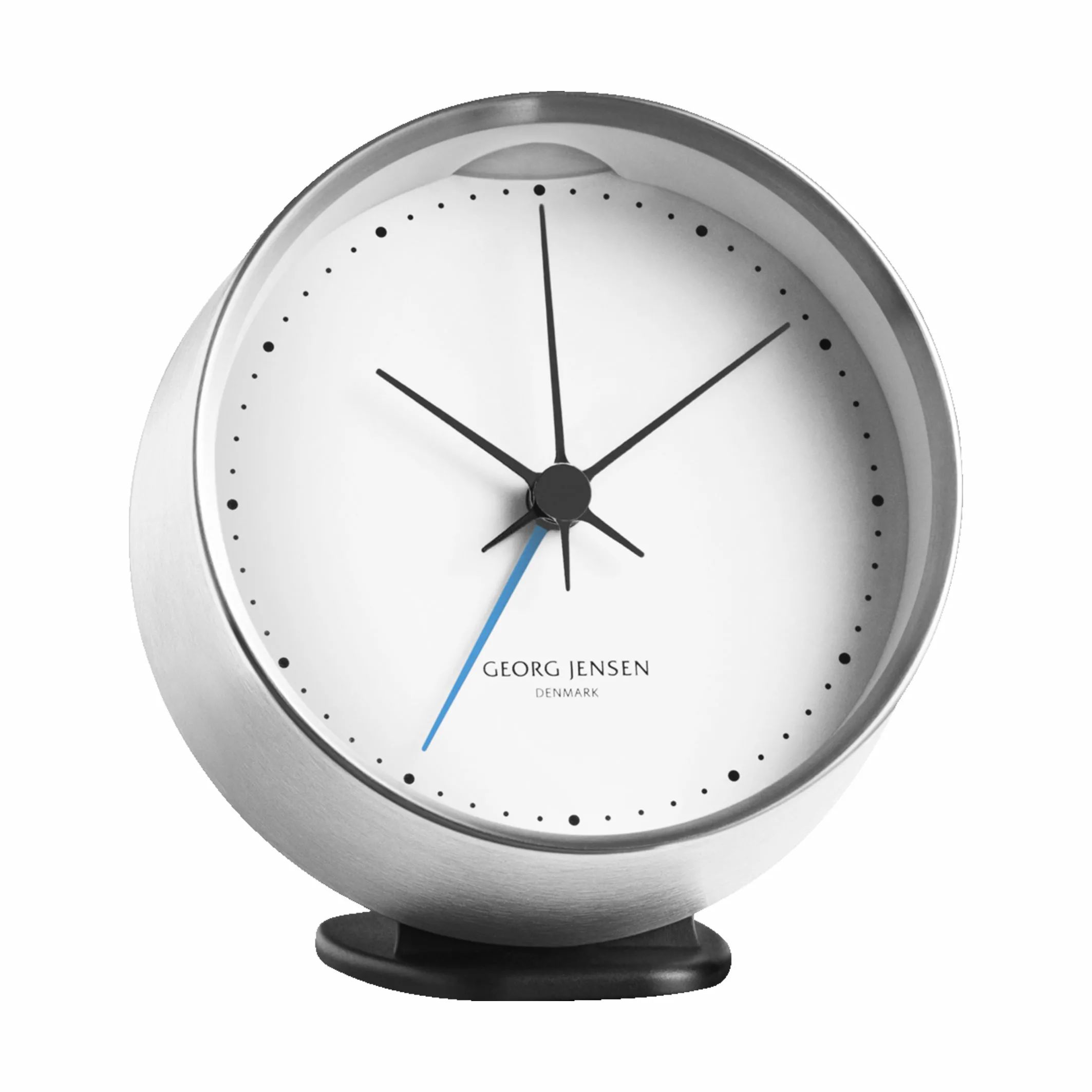 Georg Jensen Bordure Henning Koppel Koppel Ur m. alarm i Stål, 1
