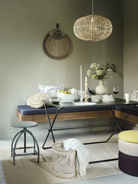 Broste Copenhagen Caféborde Eden Havebord i Forest Green, 120 cm, 2