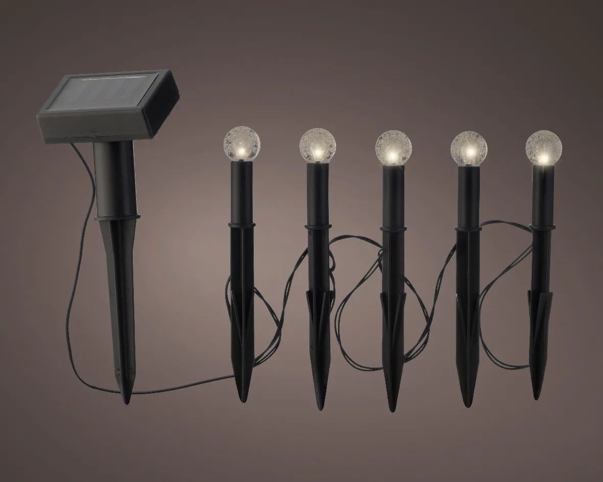 CASA Living Bedlamper LED Lysspyd i Sort/varm hvid, 2