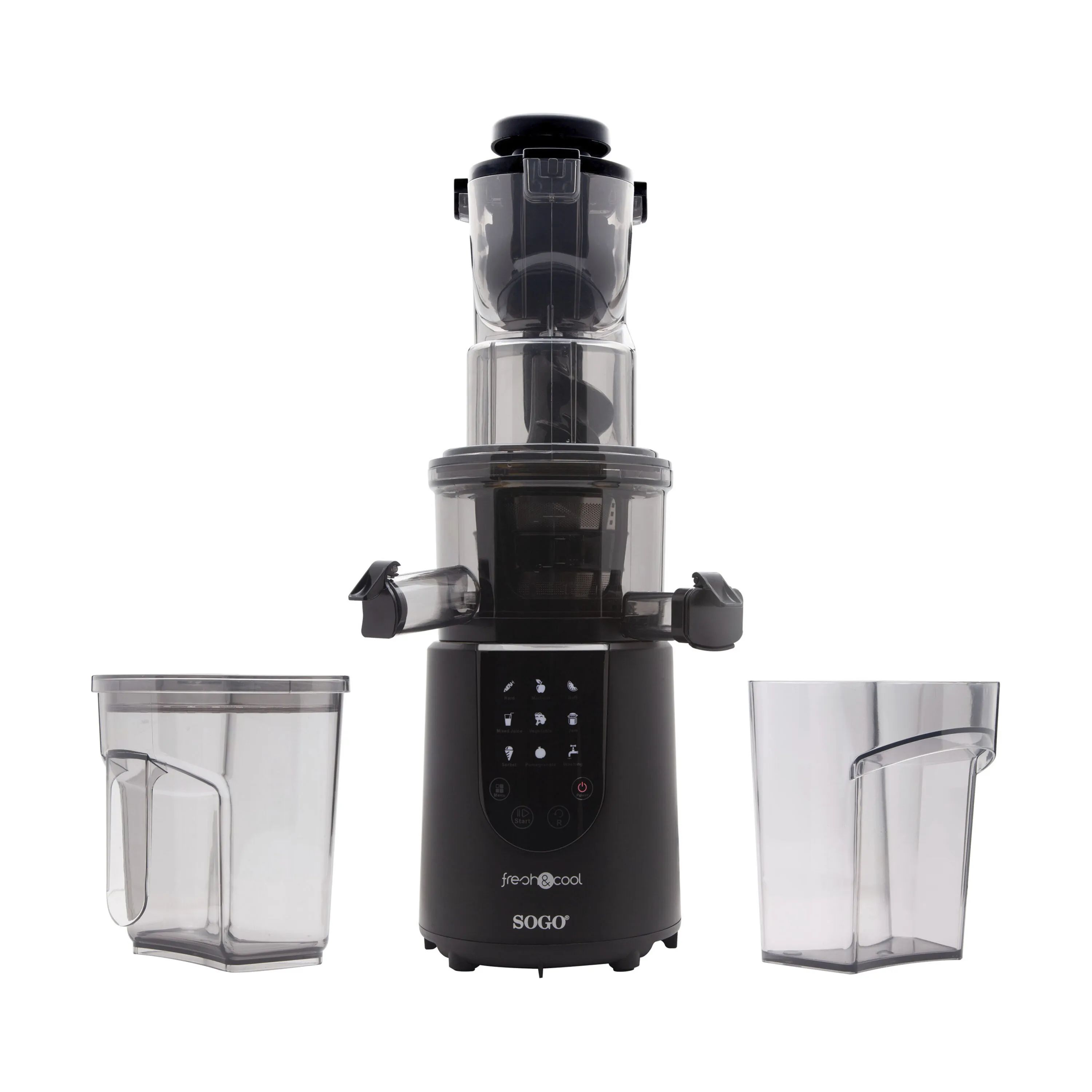 Sogo Slowjuicere Slow juicer i sort, 3