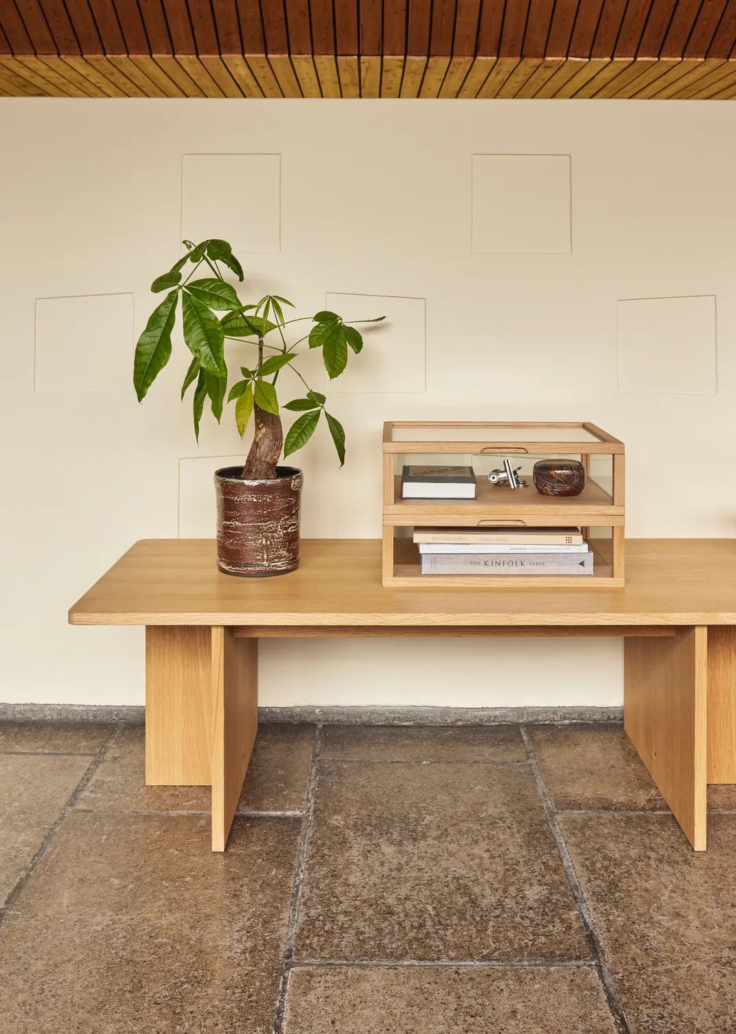 Hübsch Urtepotteskjulere Fossil Urtepotteskjuler - 2 stk. i Rødbrun/Beige, 2