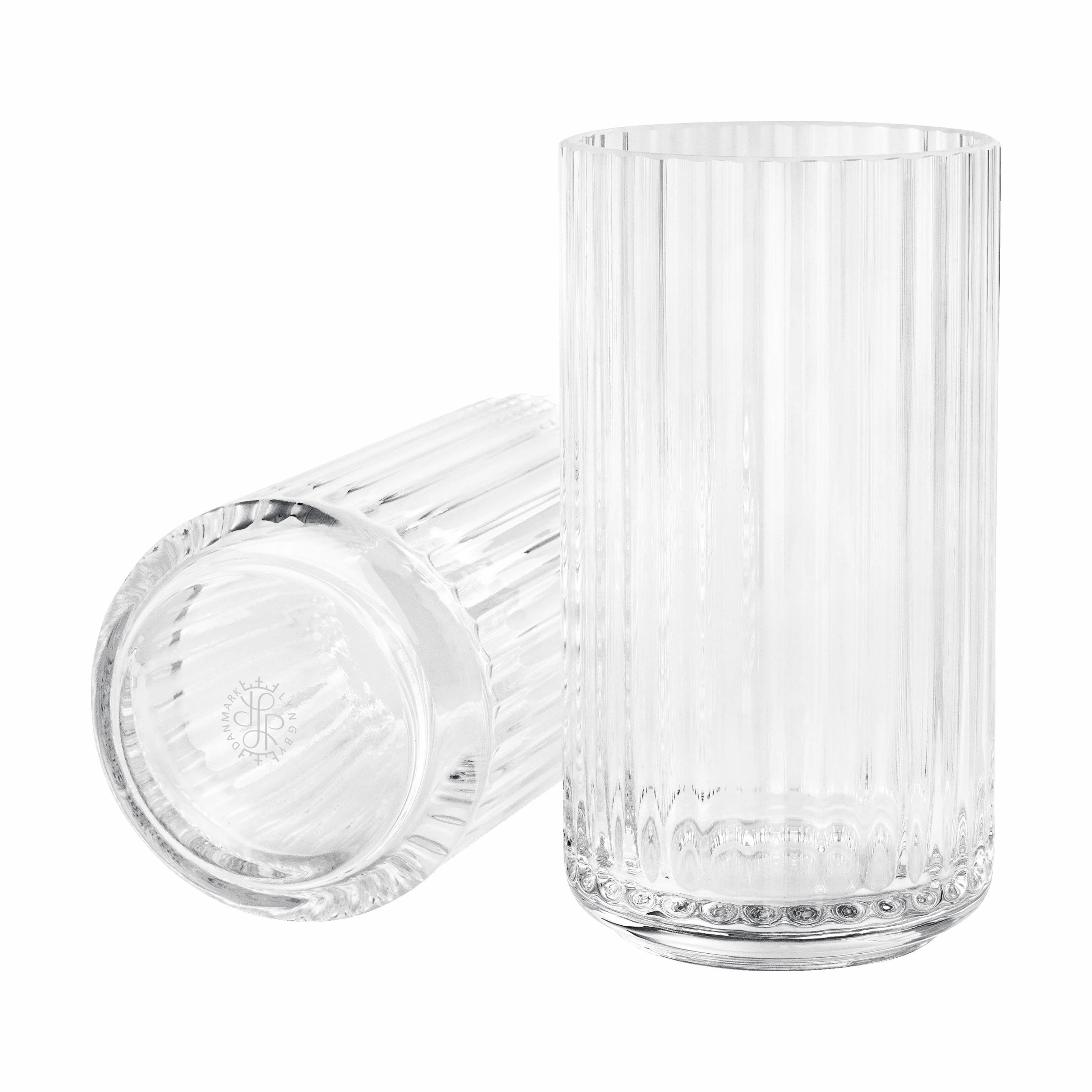Lyngby Porcelæn Vaser Vase i Klar, 15 cm, 2