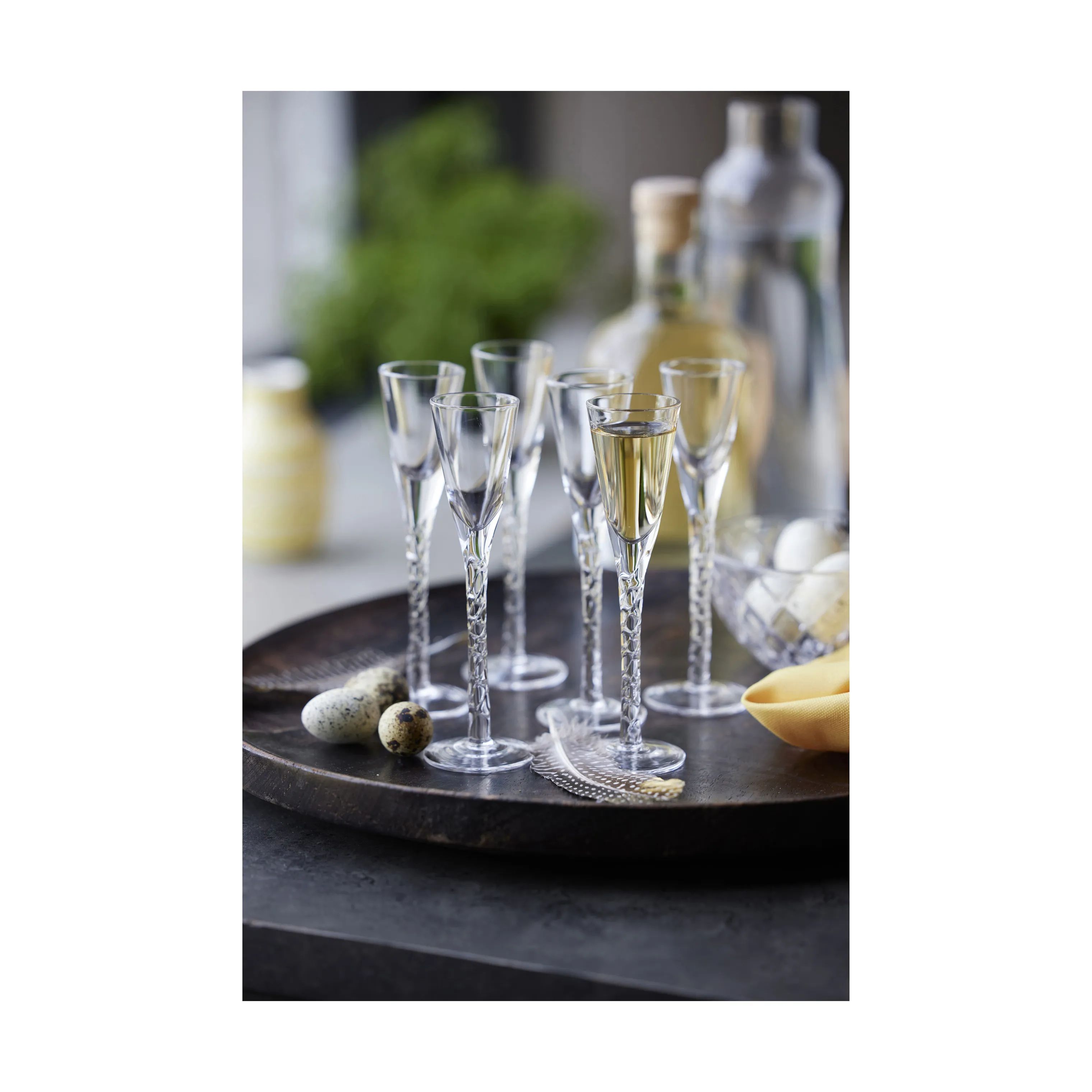Lyngby Glas Snapseglas Snapseglas - 6 stk i Klar, 3