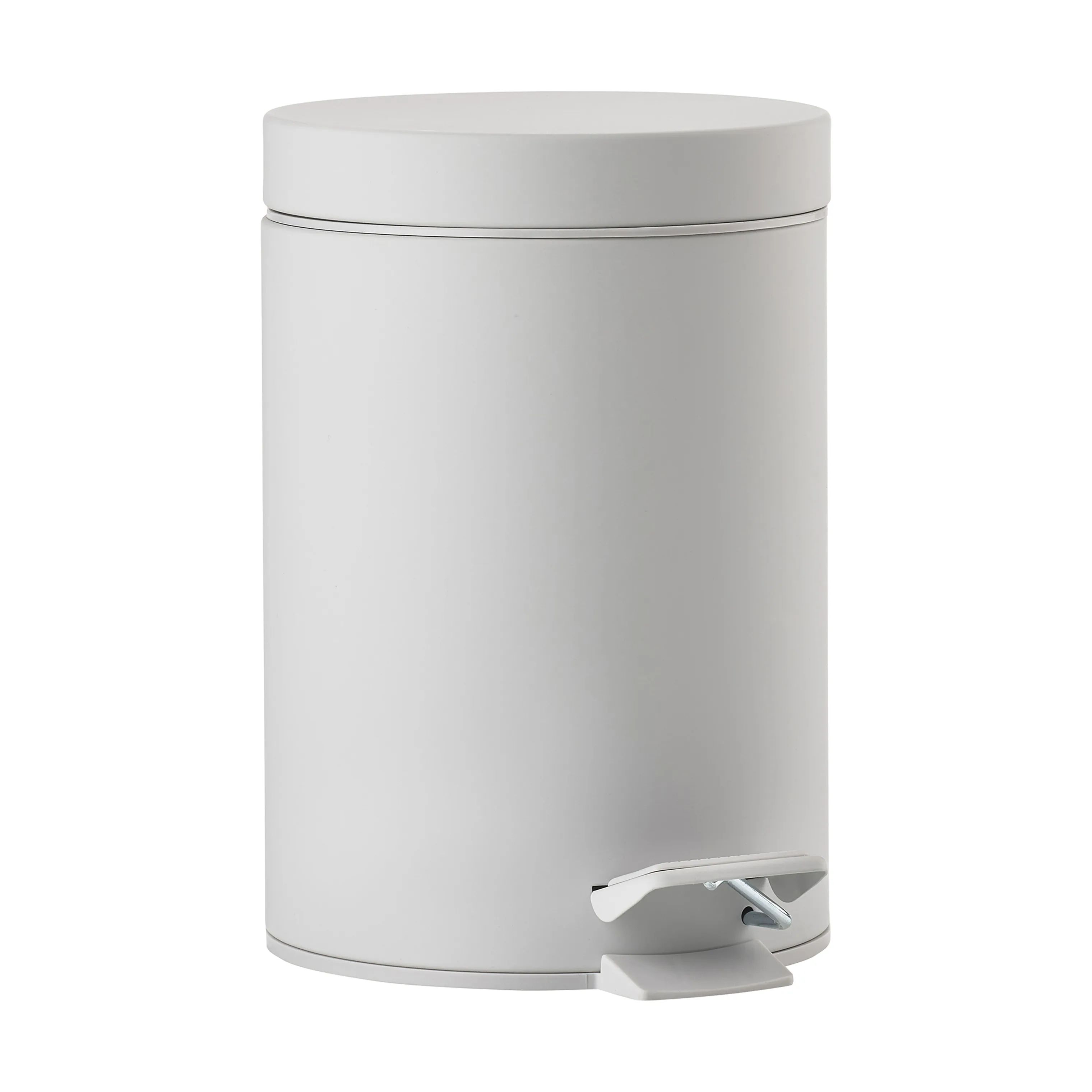 Zone Toiletspande Solo Pedalspand i Soft grey, 1