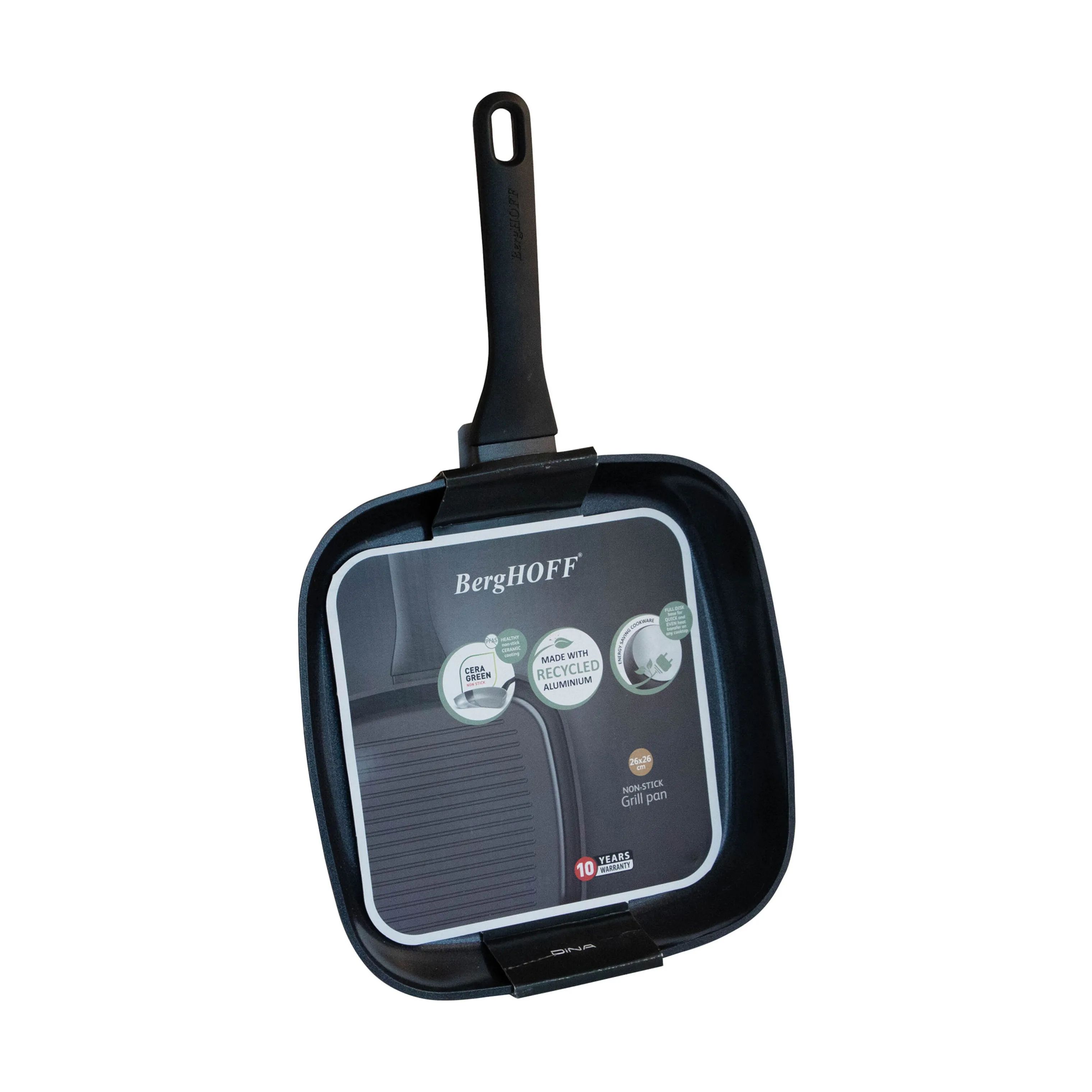 BergHOFF Grillpander Helix Grillpande i Grå, 4