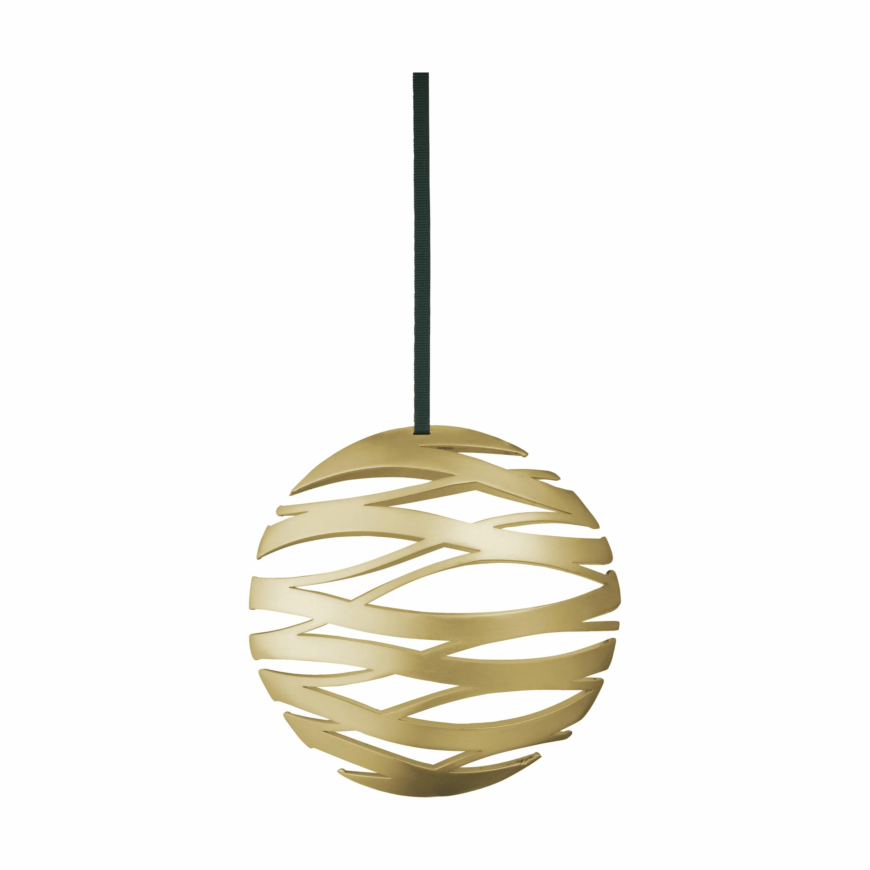 Stelton Juleophæng Christmas Tangle Tangle Ornament Juleophæng - Julekugle i Guldfarvet, 3 cm, 1