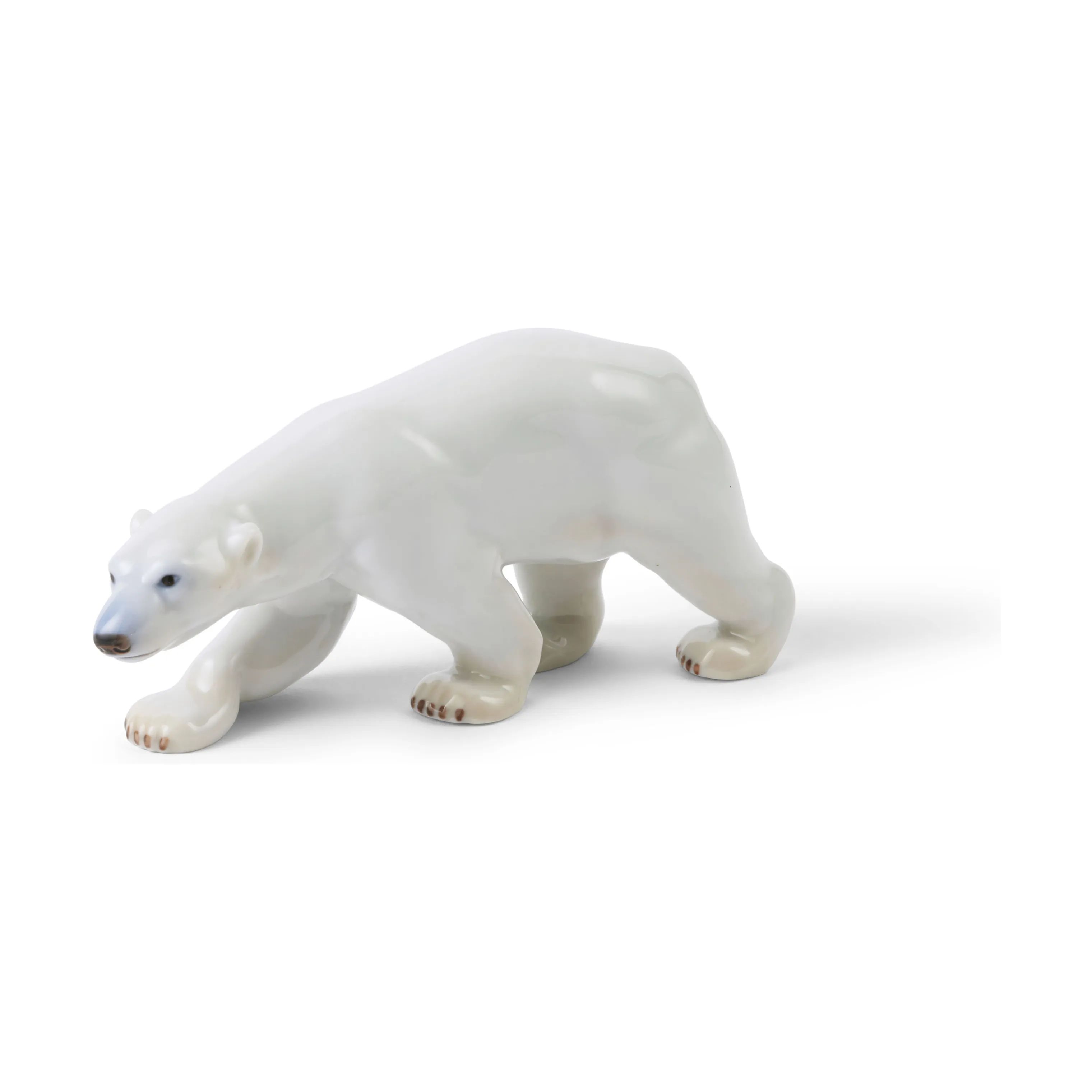 Royal Copenhagen Dyrefigurer Figurine Isbjørn i Hvid, 1
