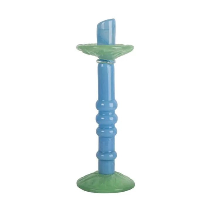ByOn Kronelysestage Lysestage - Lara i Light blue/minty green, 32 cm, 1