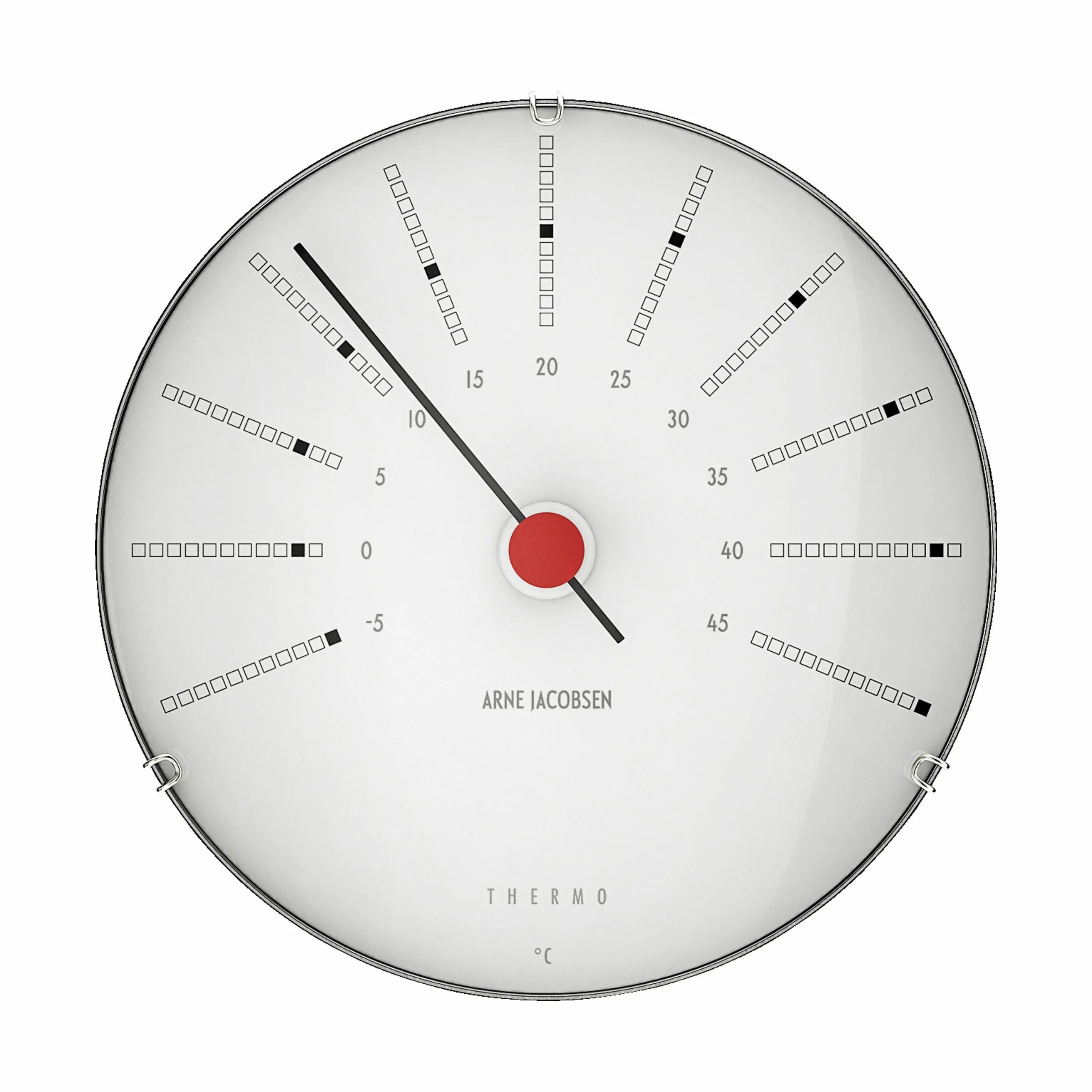 Arne Jacobsen Termometre Bankers Termometer i Hvid, 1
