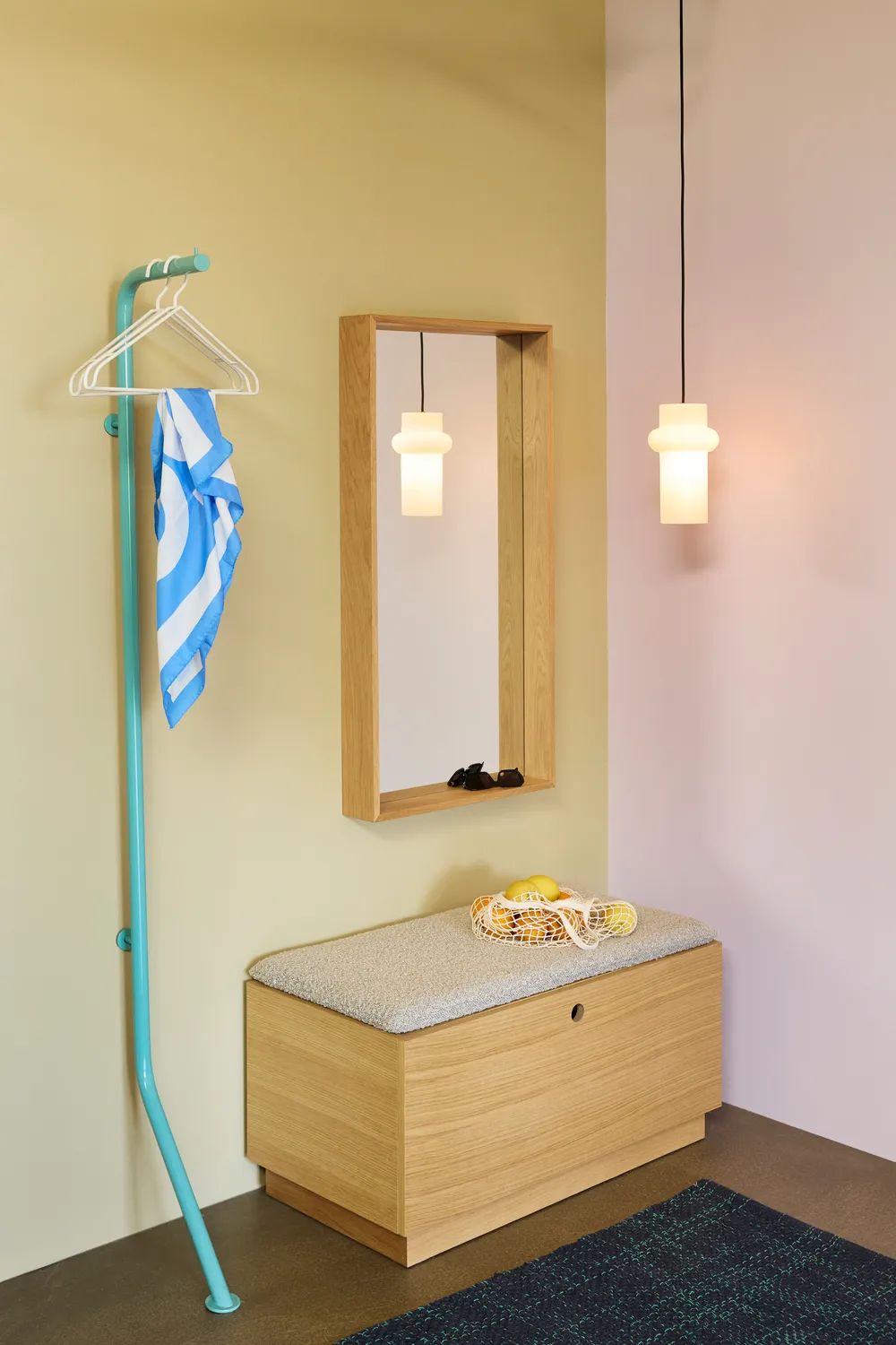 Hübsch Bænke Alcove Bænk i Natur/Lysegrå, 4
