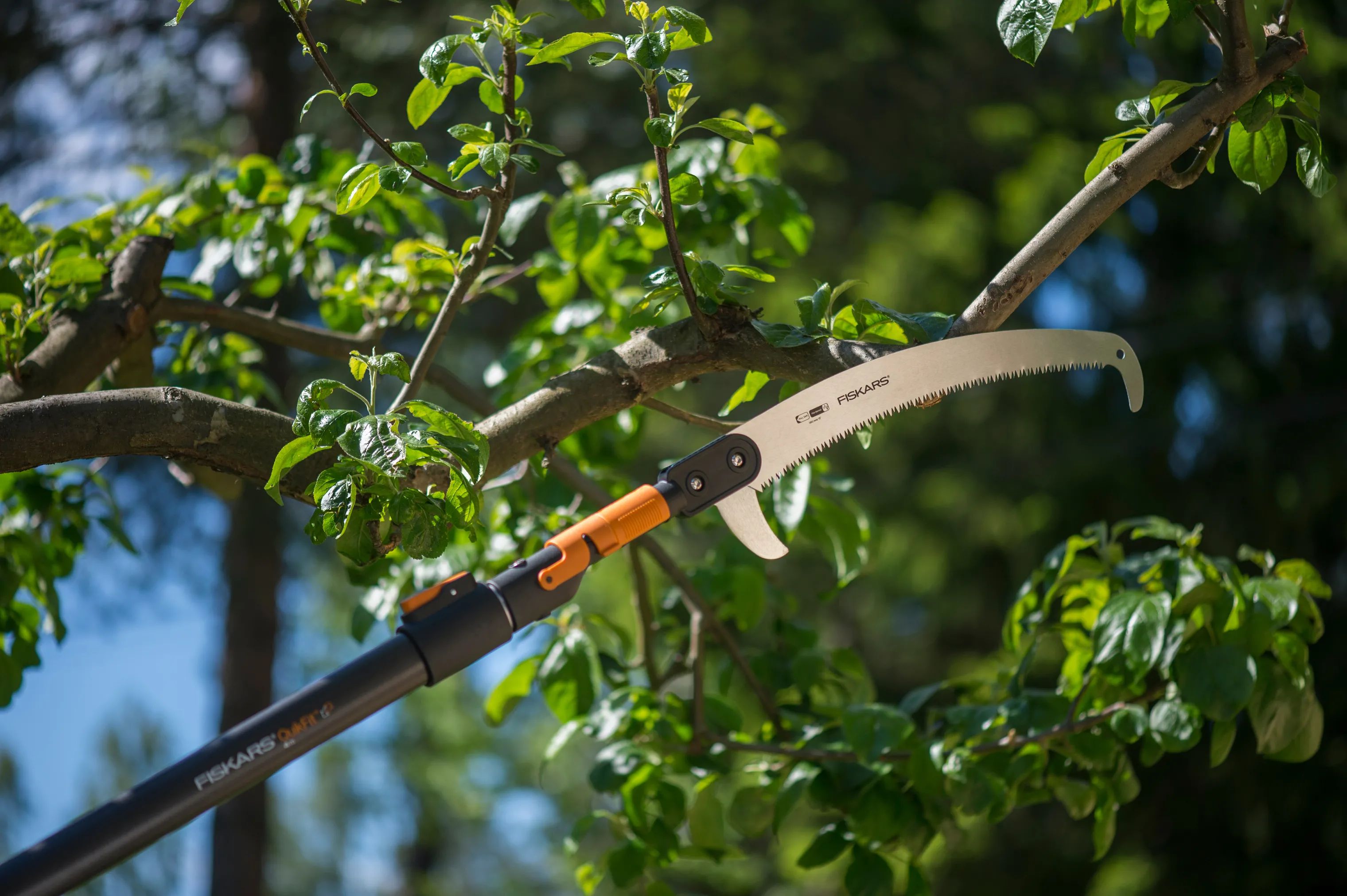 Fiskars Garden Haveredskaber QuikFit™ Beskæresav - Buet i Sort/Orange, 2
