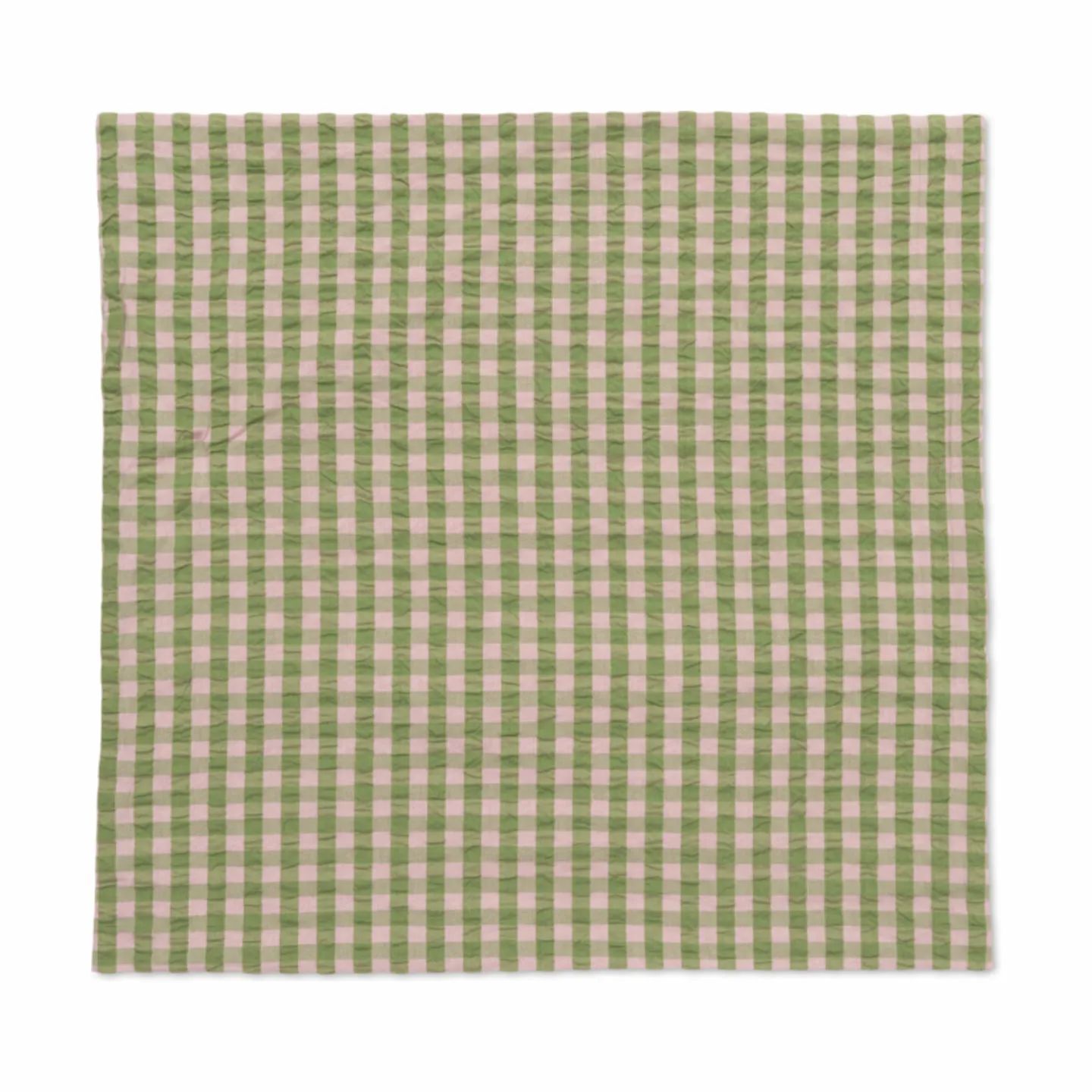 Juna Hovedpudebetræk Bæk&Bølge Pudebetræk i Grøn/soft pink, B63 x L60 cm, 4