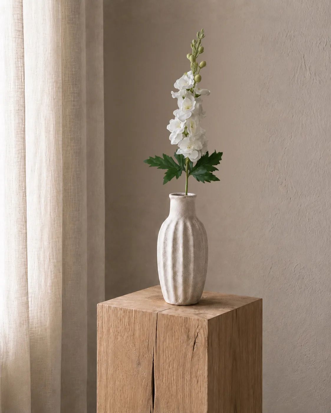 everbloom Kunstige blomster Artificial Flower Kunstig Blomst - Ridderspore i Hvid, 2