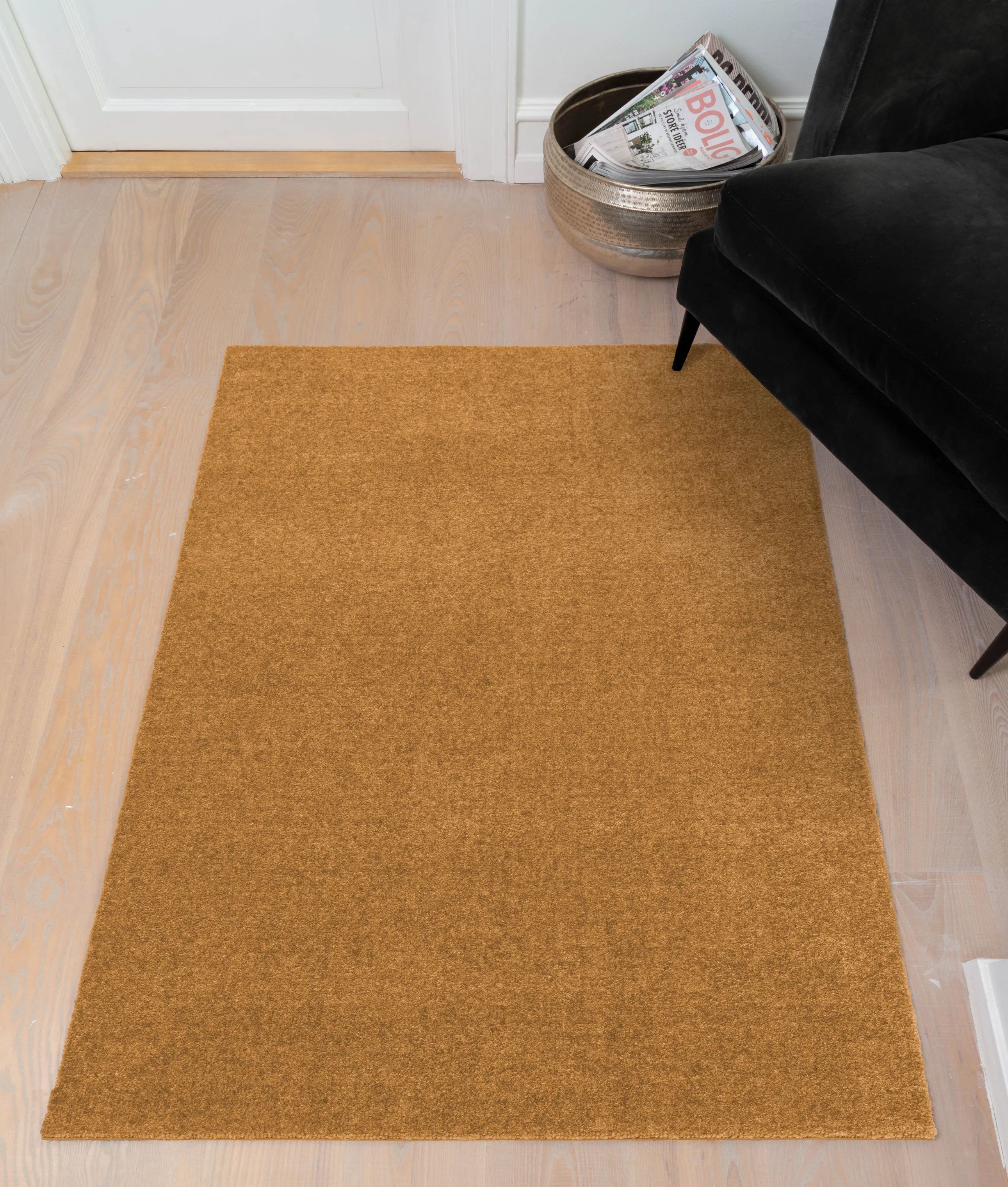 Tica Copenhagen Gulvtæpper Uni Color Gulvtæppe i Dijon, B90 x L200 cm, 3