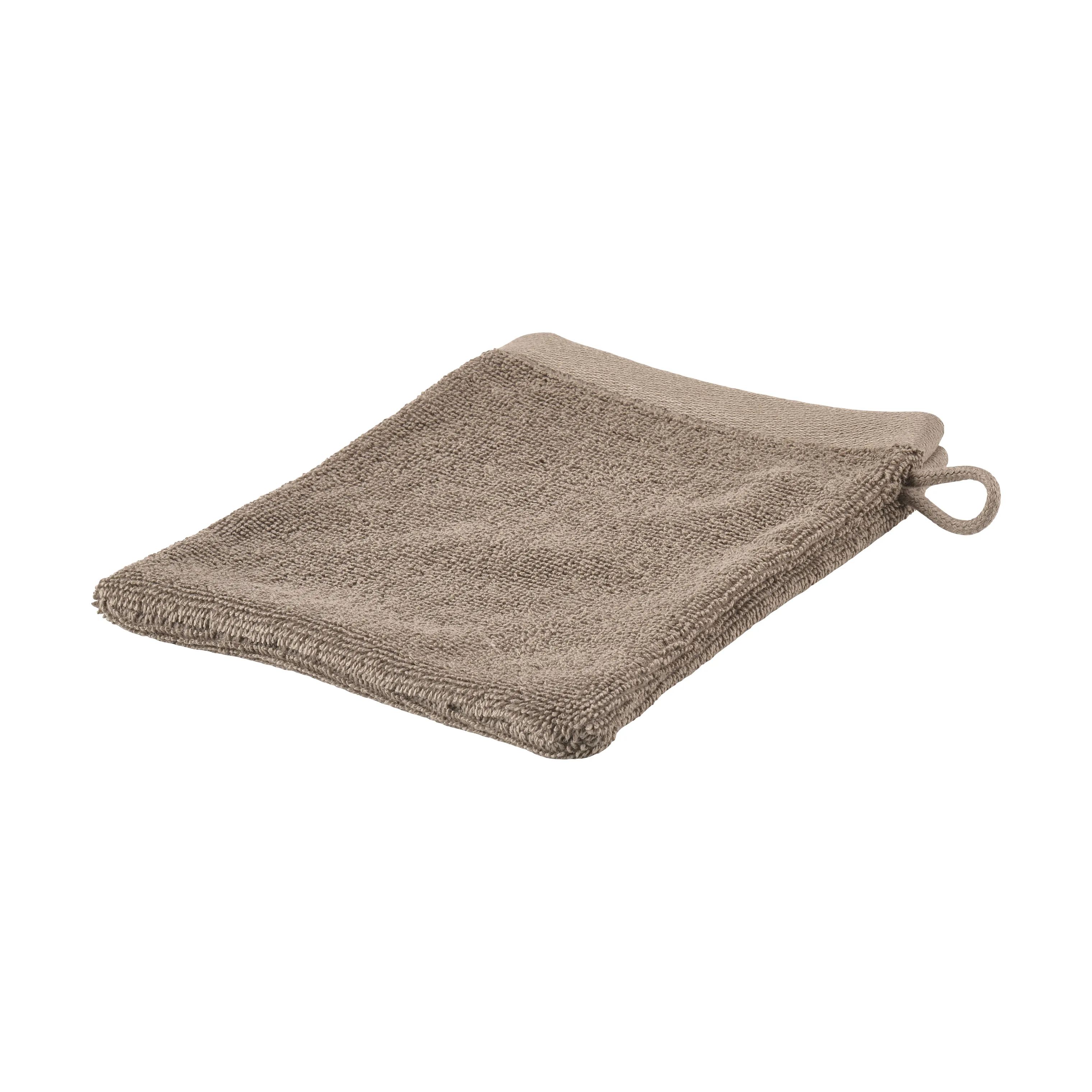 Zone Vaskeklude Sauna Vaskehandske i Taupe, 1