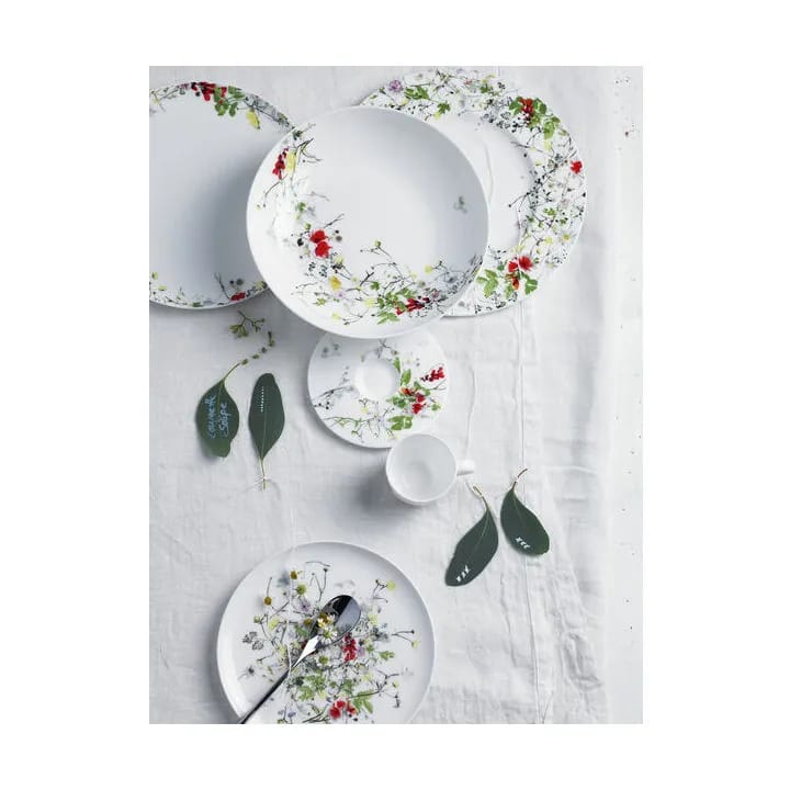 Rosenthal Middagstallerkener Brillance Fleurs Sauvages Middagstallerken i Hvid / Multifarvet, 2