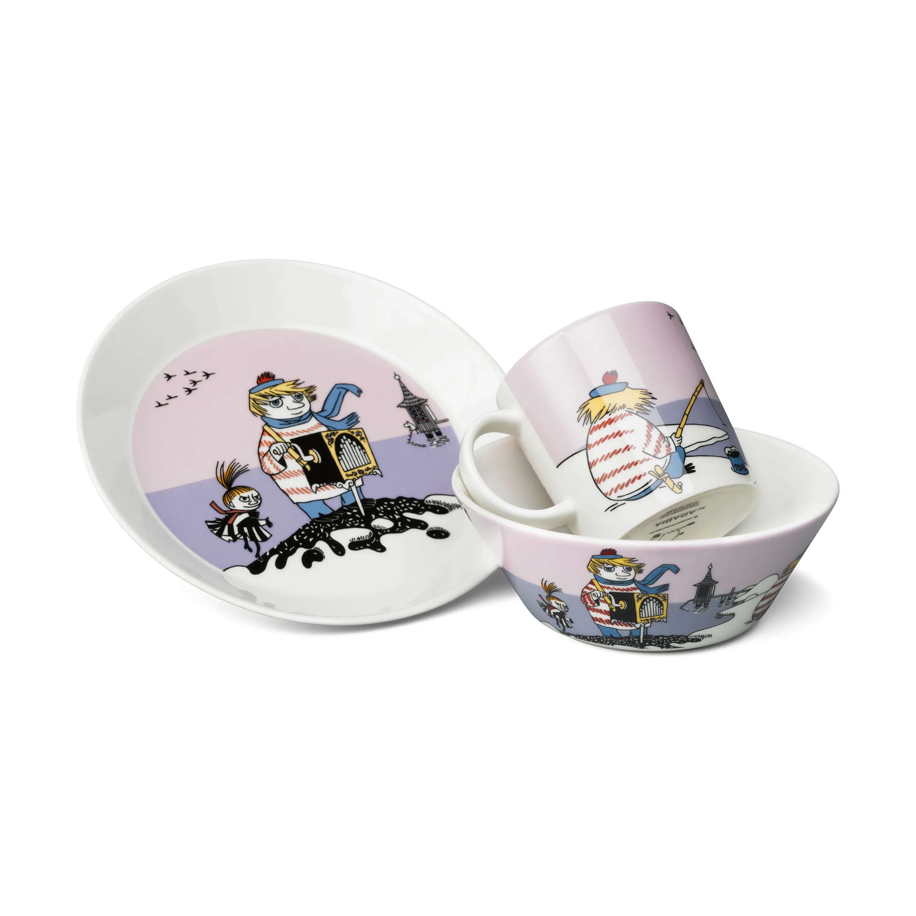 Moomin Arabia Krus og kopper med hank Ferieklar Krus - Tooticky i Tooticky, 30 cl, 5