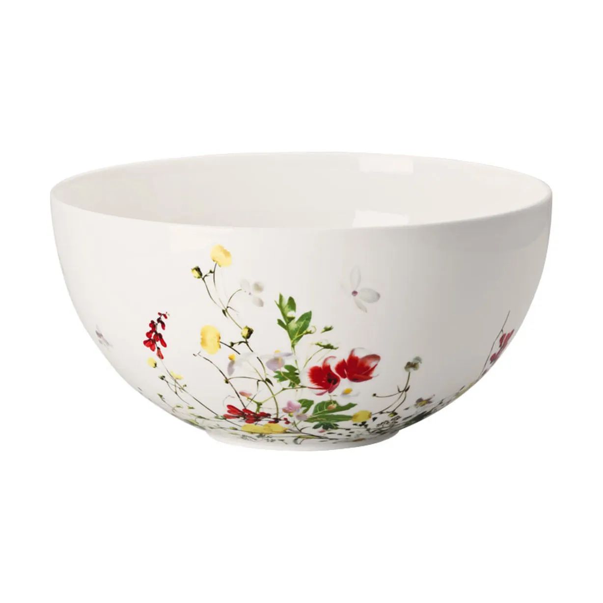 Rosenthal Serveringsskåle Brillance Fleurs Sauvages Skål i Rød / Multifarvet, 1