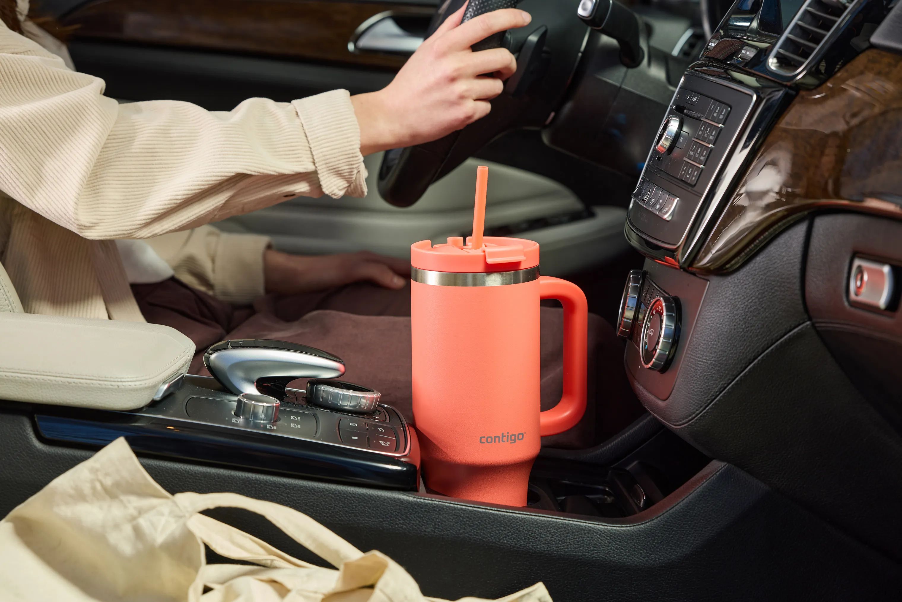 Contigo Termoflasker Streeterville Tumbler i Coral, 3