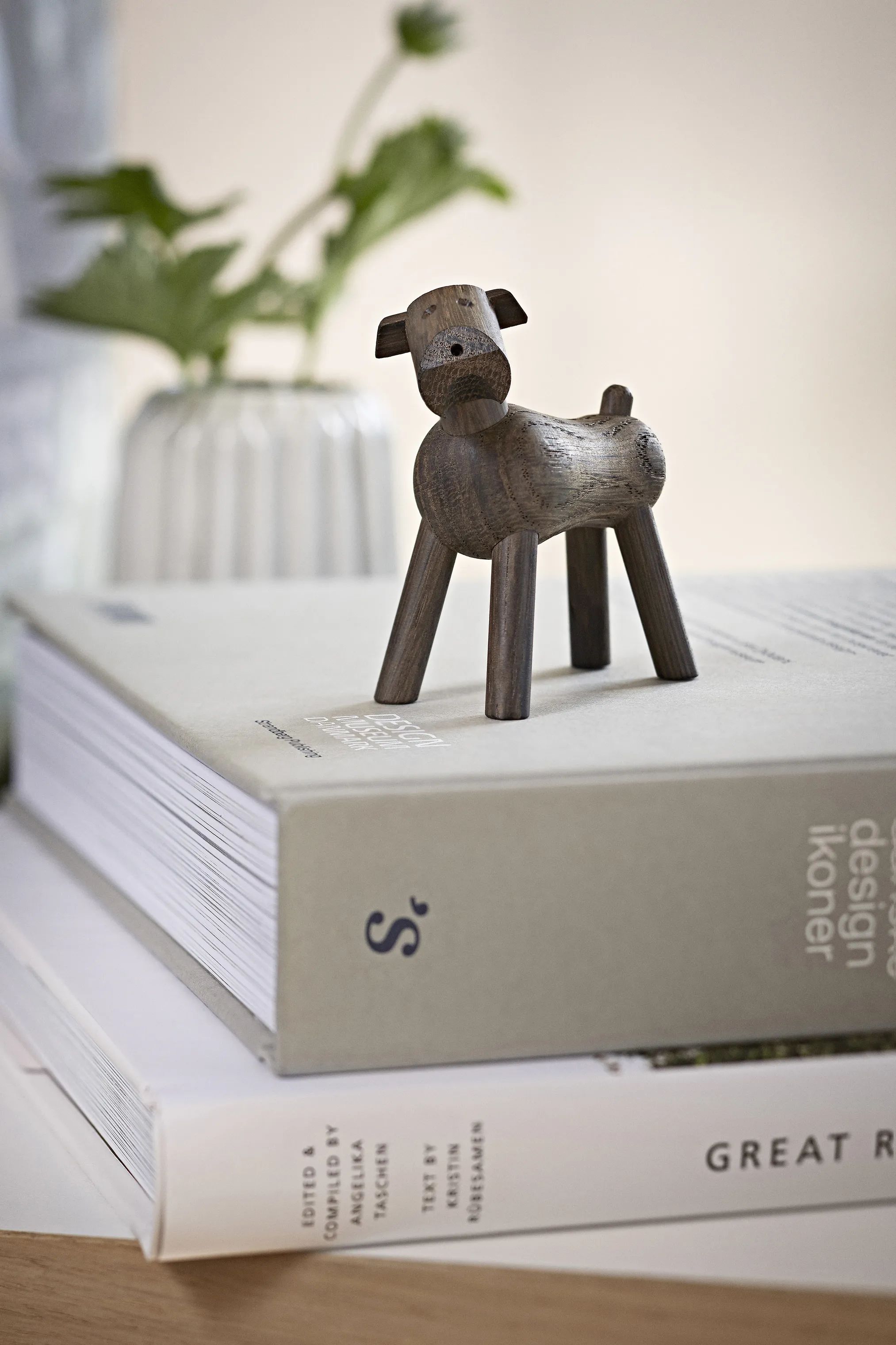 Kay Bojesen Dyrefigurer Hund Tim i Brun, 2
