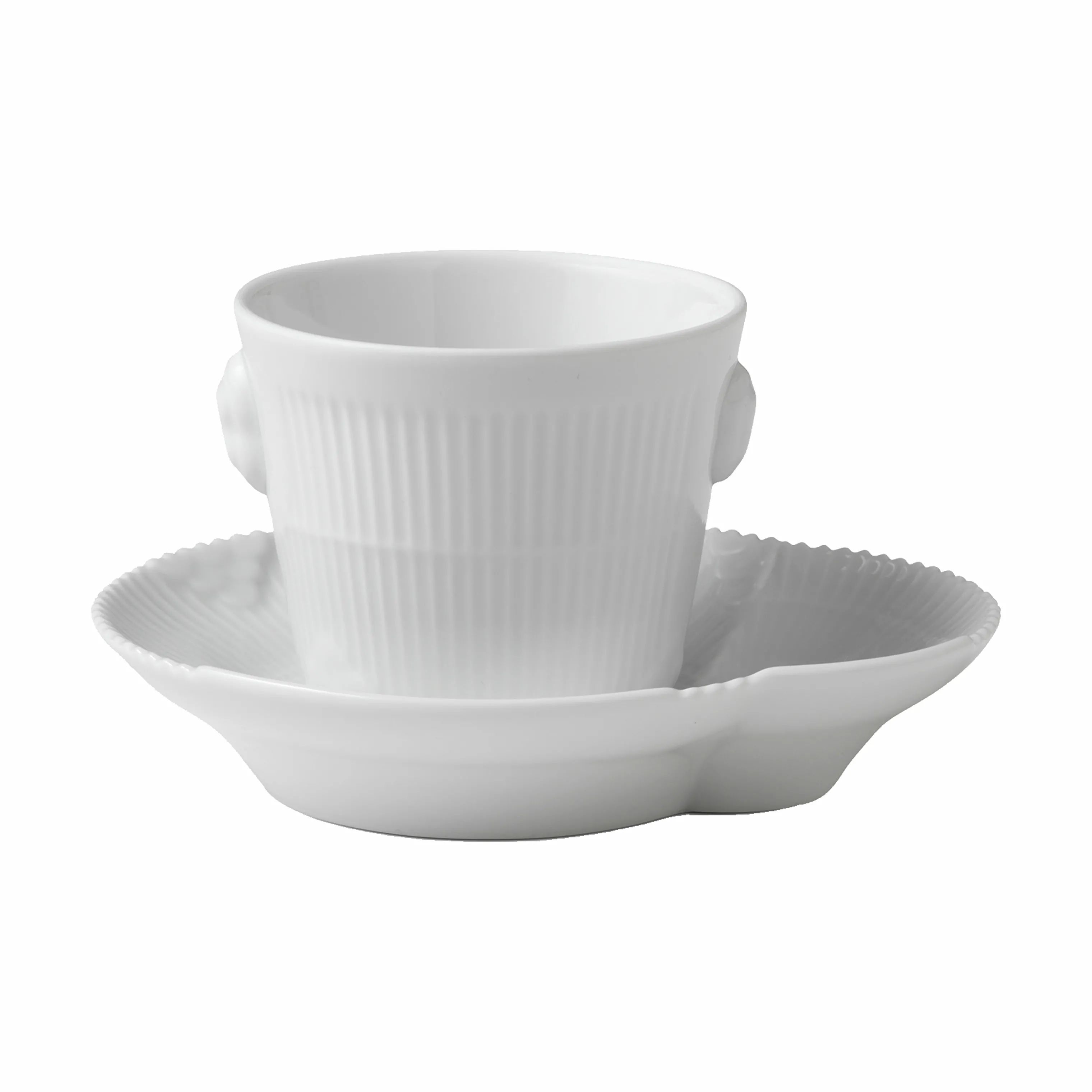 Royal Copenhagen Espressokopper Hvid Elements Espressokop i Hvid, 10 cl, 1