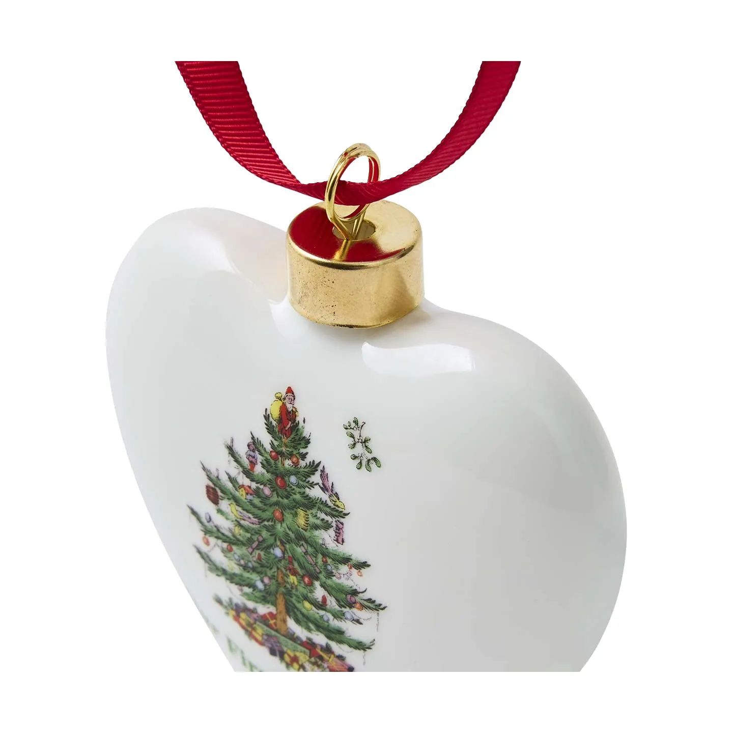Spode Juleophæng Christmas Tree Juleophæng - Hjerte 2026 i Hjerte 2026, 3