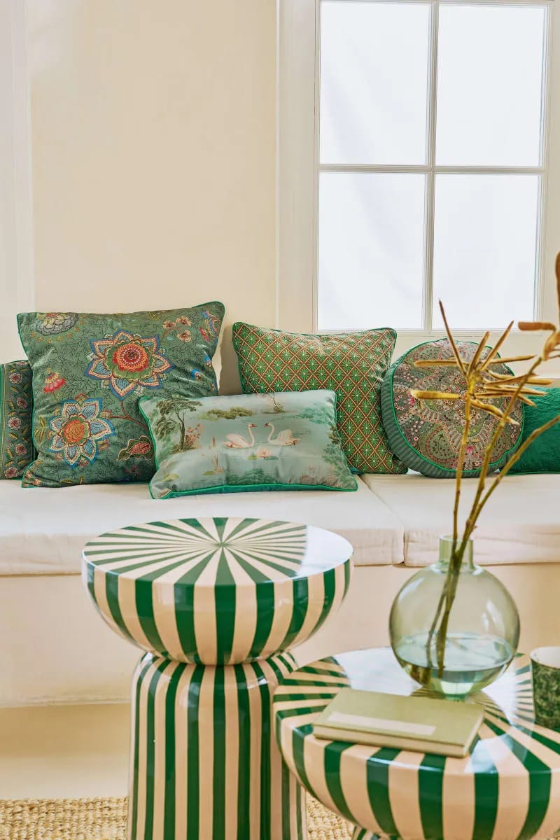 PIP Studio Pyntepuder Pip Studio Home Textiles Giyani Pyntepude i Green, 3