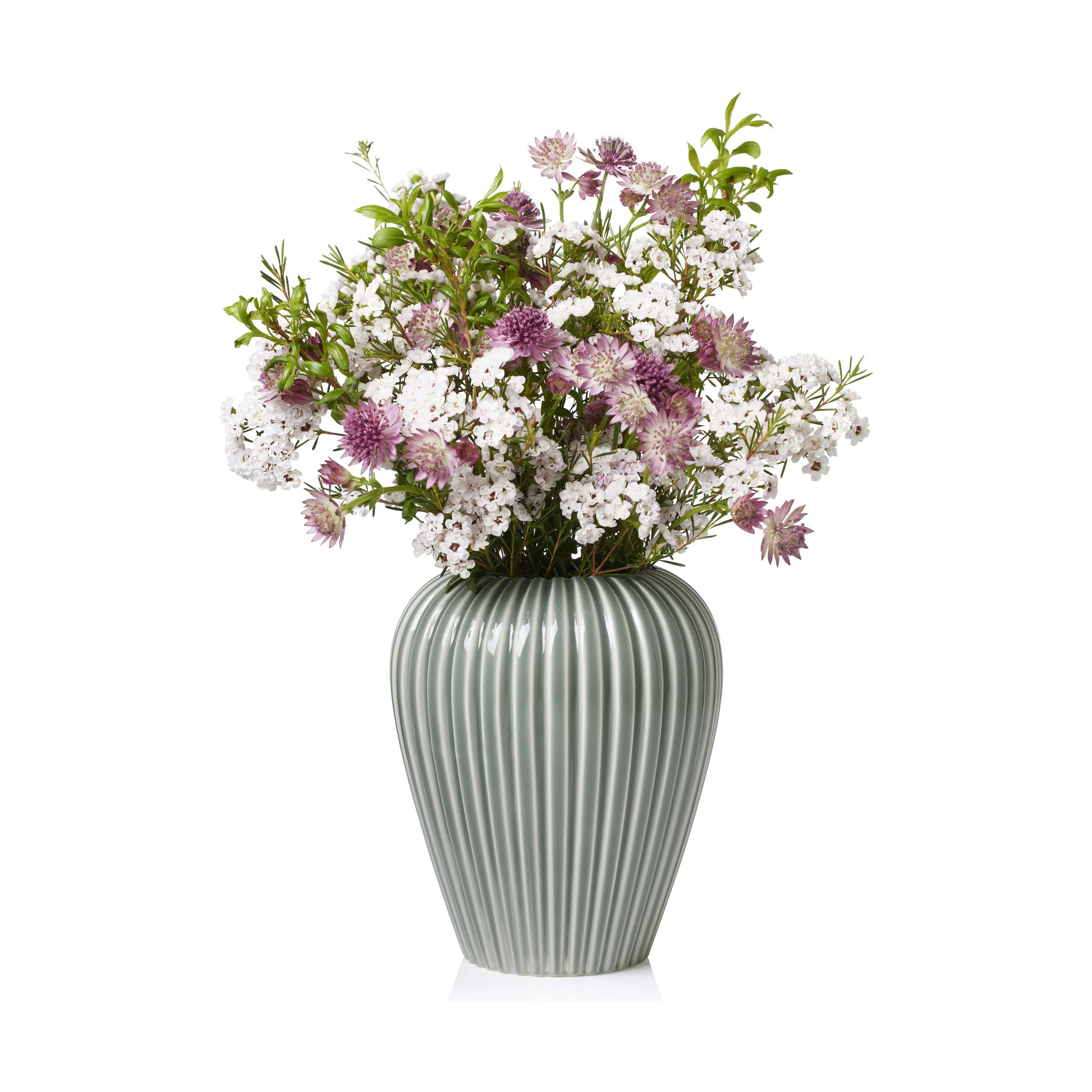 erik bagger a/s Vaser Eslau Lilje Vase i grøn, 20 cm, 4
