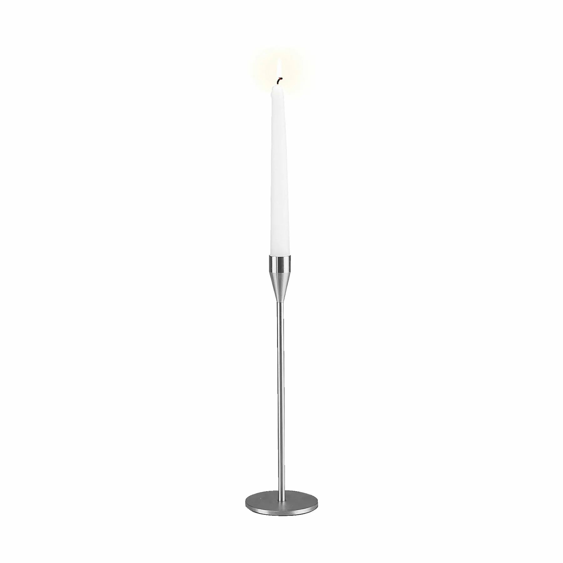 Piet Hein Gulvstage Saturn Maxi Lysestage i Stål, 80,5 cm, 1