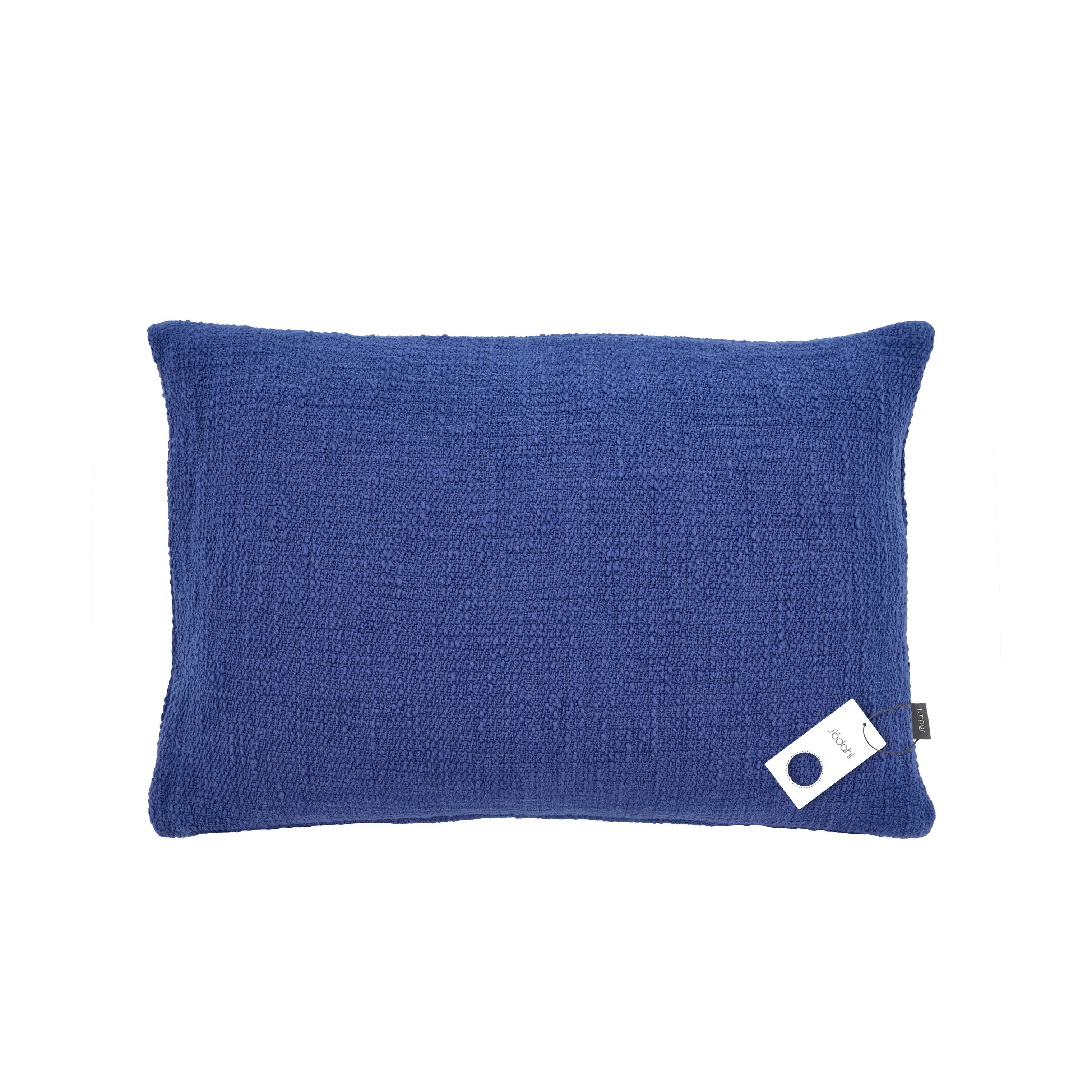 Södahl Pyntepuder Bouclé Pude i Royal Blue, 1