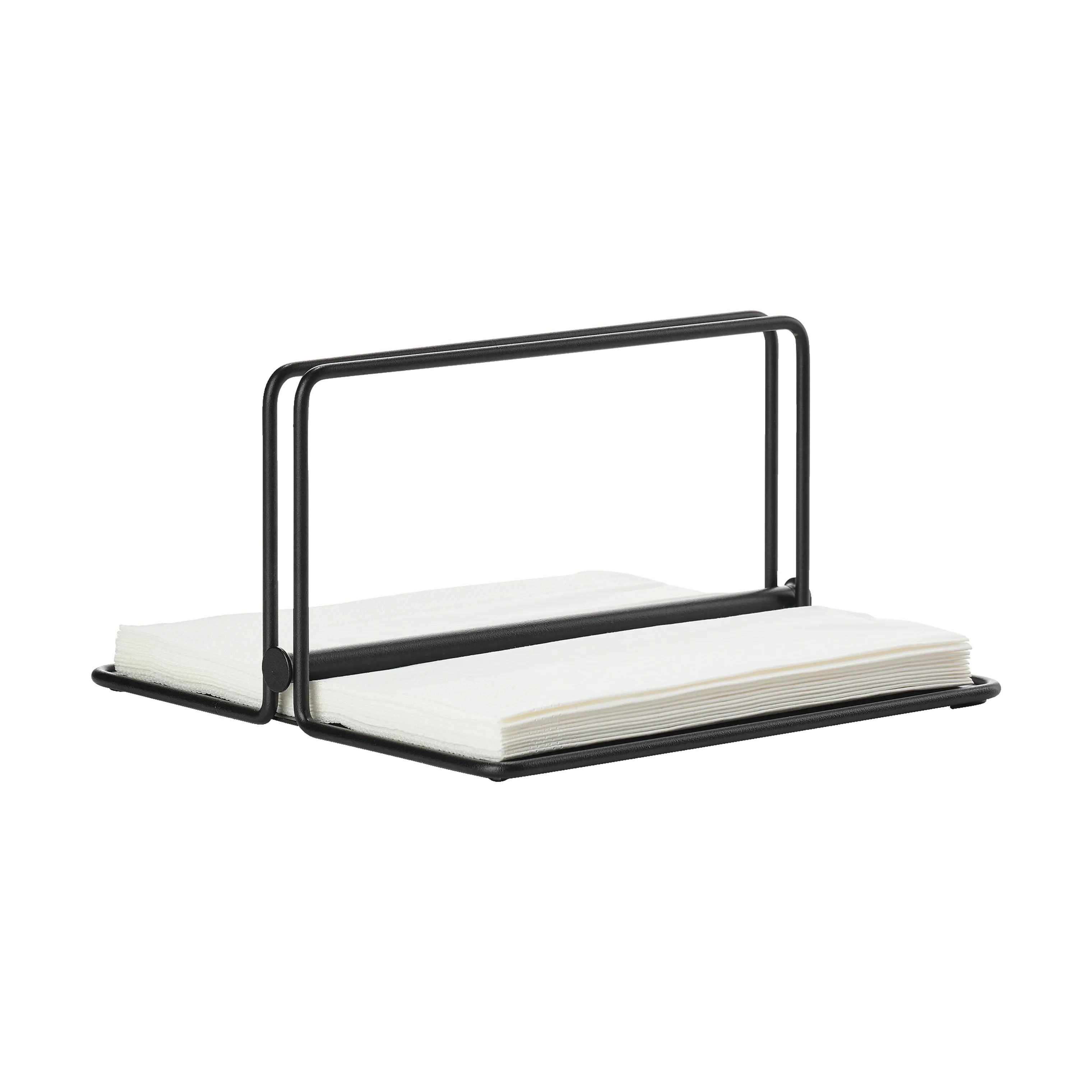 Zone Servietringe og -holdere Singles Servietholder i Black, 1