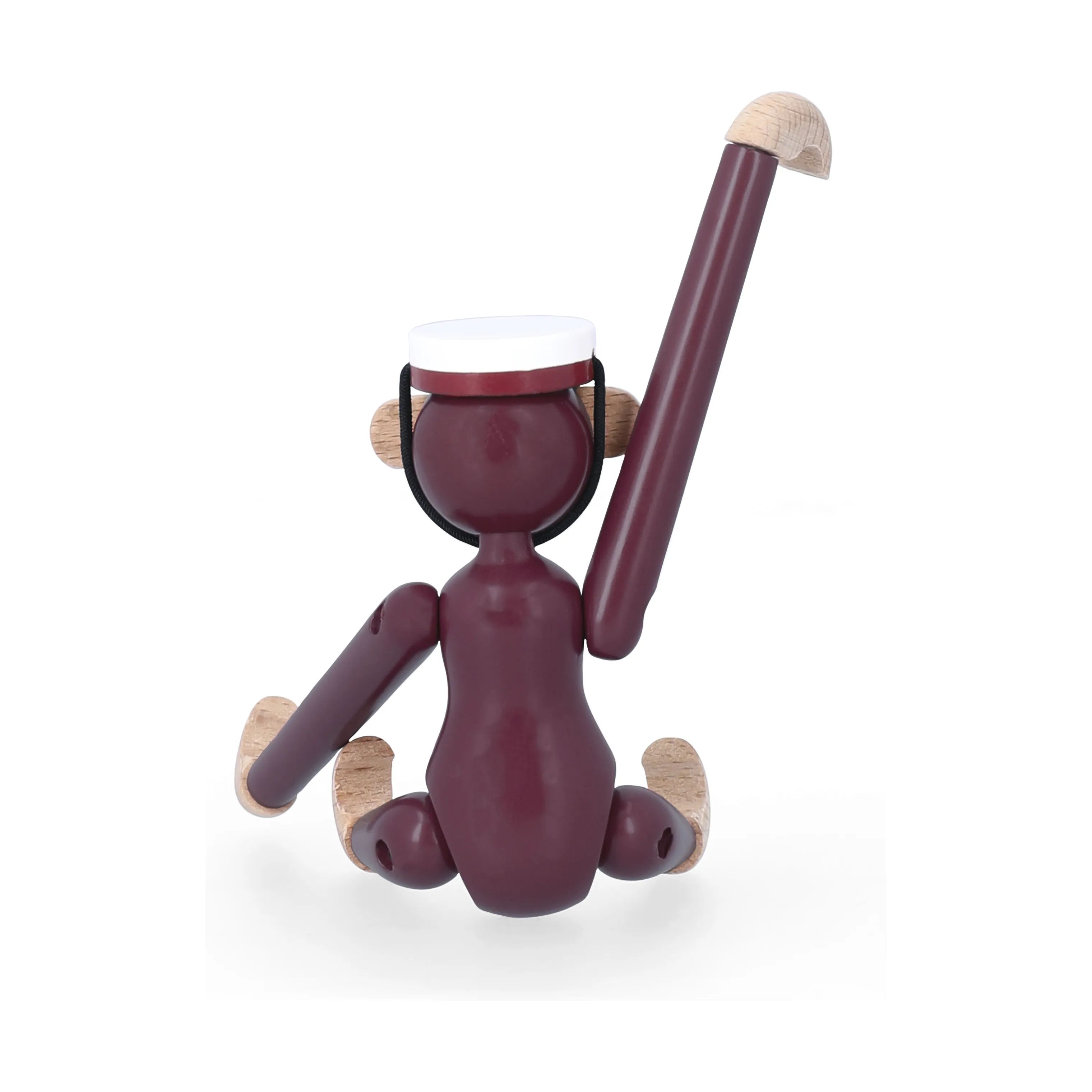 Kay Bojesen Øvrige figurer Monkey Abe m. studenterhue - Mini i Rød, 4