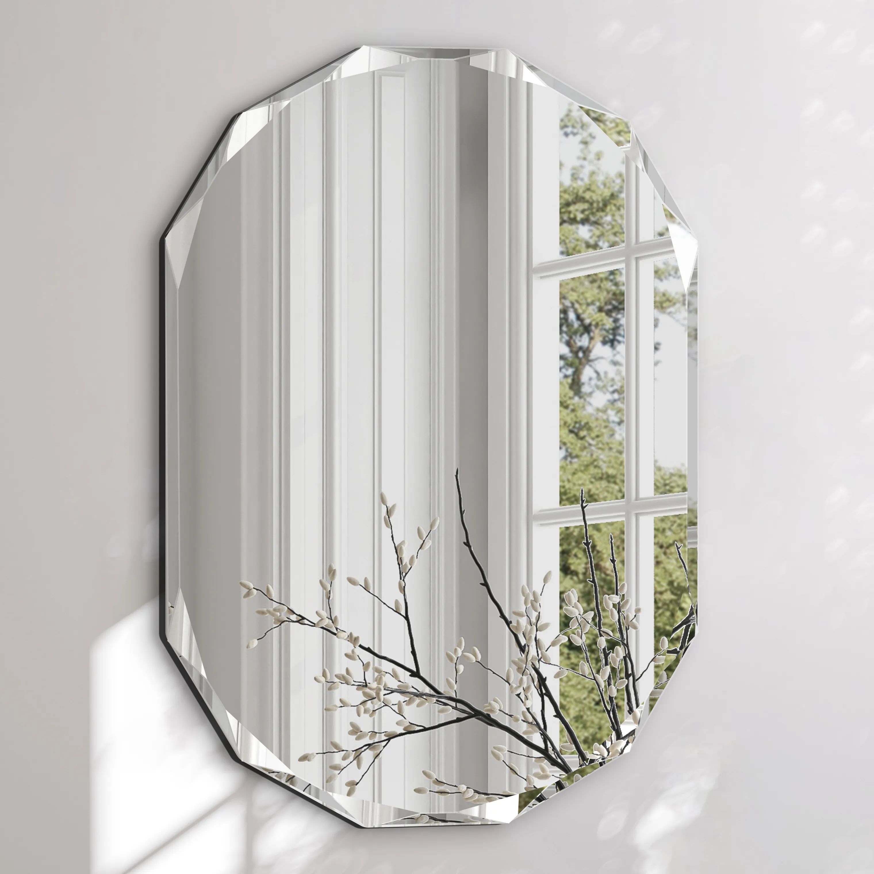 Incado Spejle Diamond Spejl i Sølv, 2