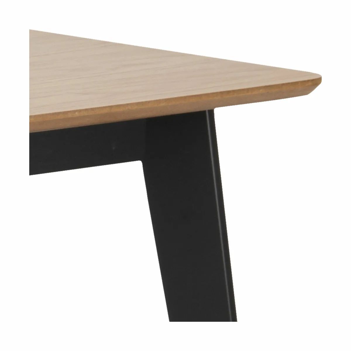 CASA Living Spiseborde Roxby Spisebord i Eg/sort, 4