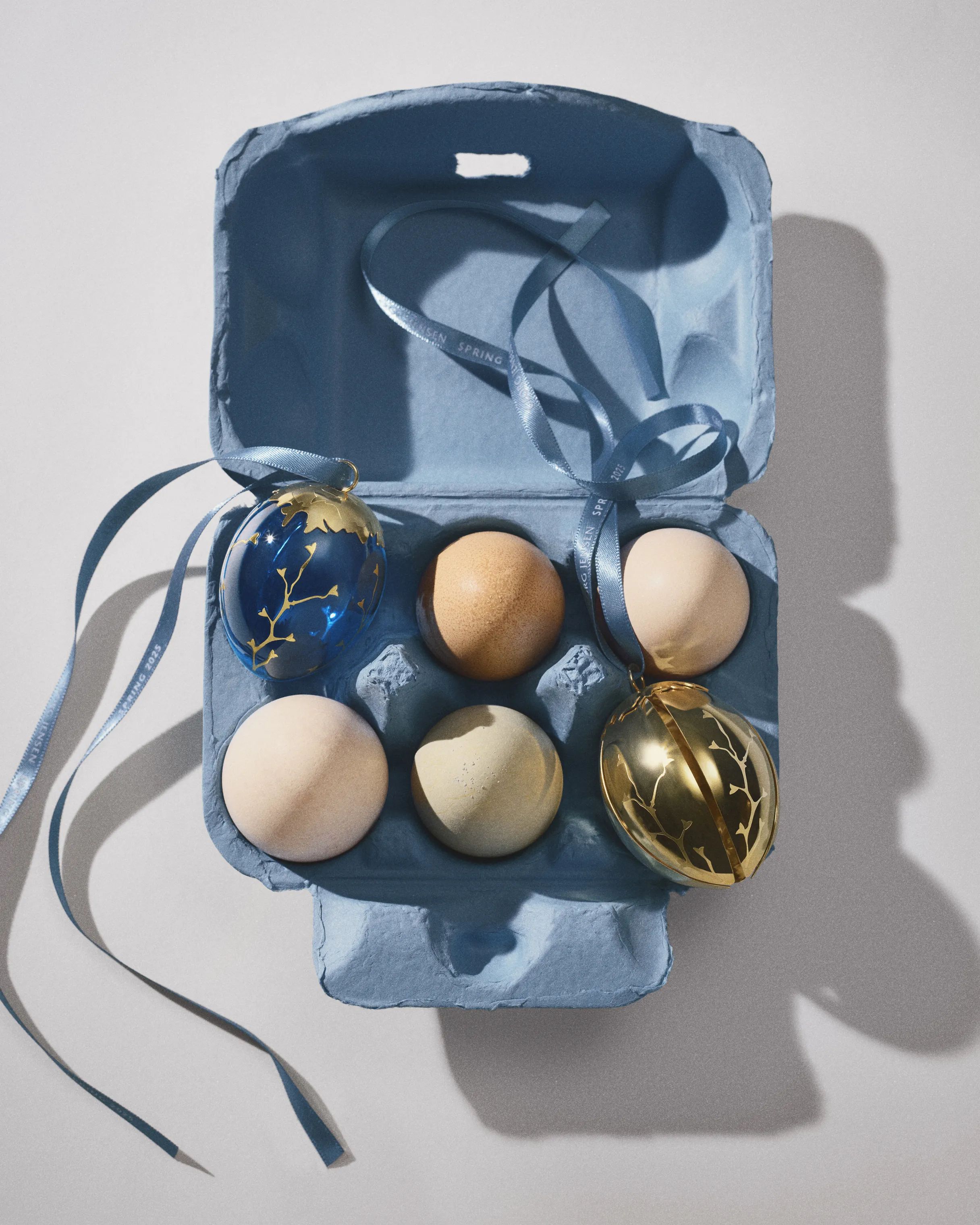 Georg Jensen Påskeæg og ophæng Påske kollektion 2025 Påskeæg i Guld, 2