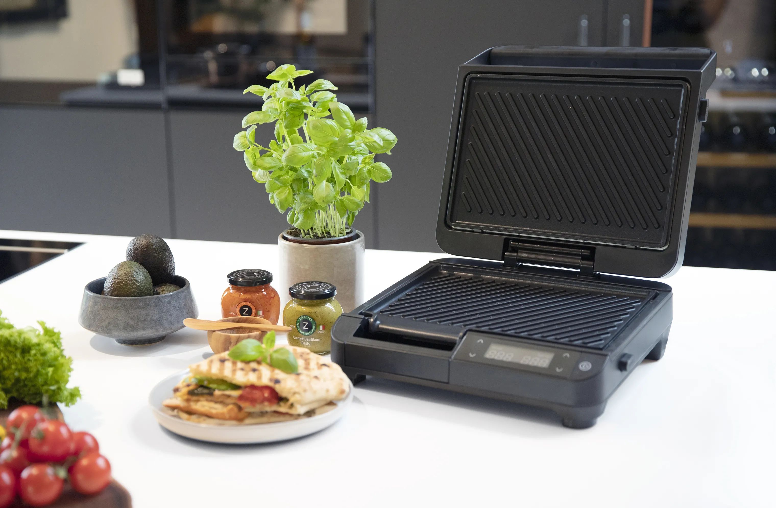 Witt Bordgrill Premium Multigrill i Sort, 5