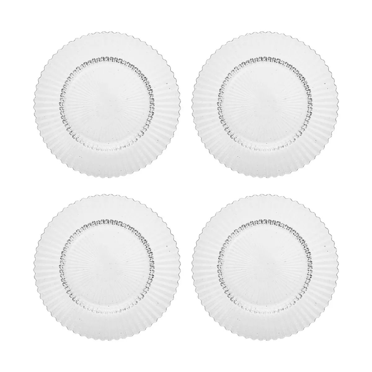 Fortessa Frokosttallerkener Archie Frokosttallerken - 4 stk. i Clear, 1