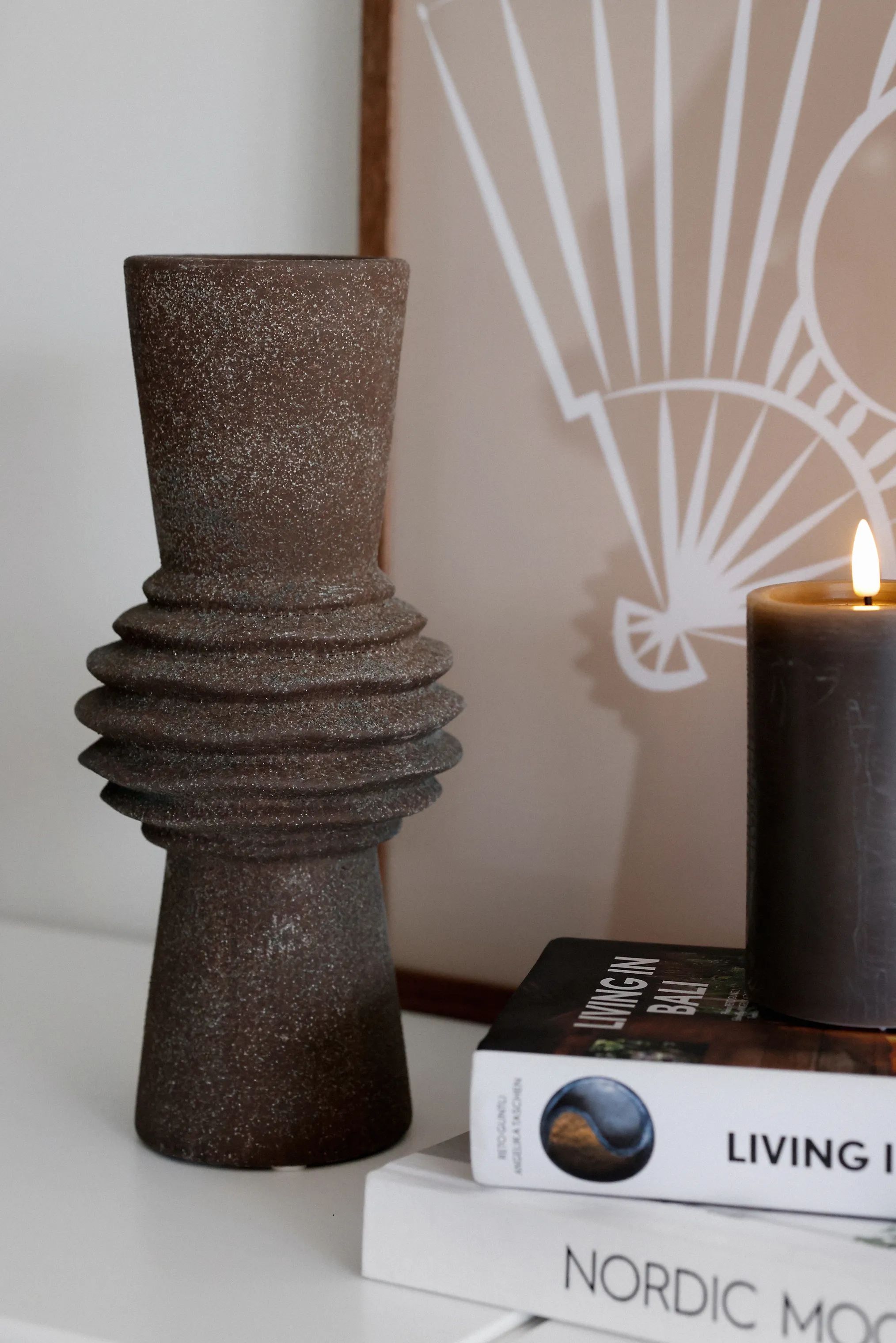 CASA Living Vaser Vase i Brun, 2