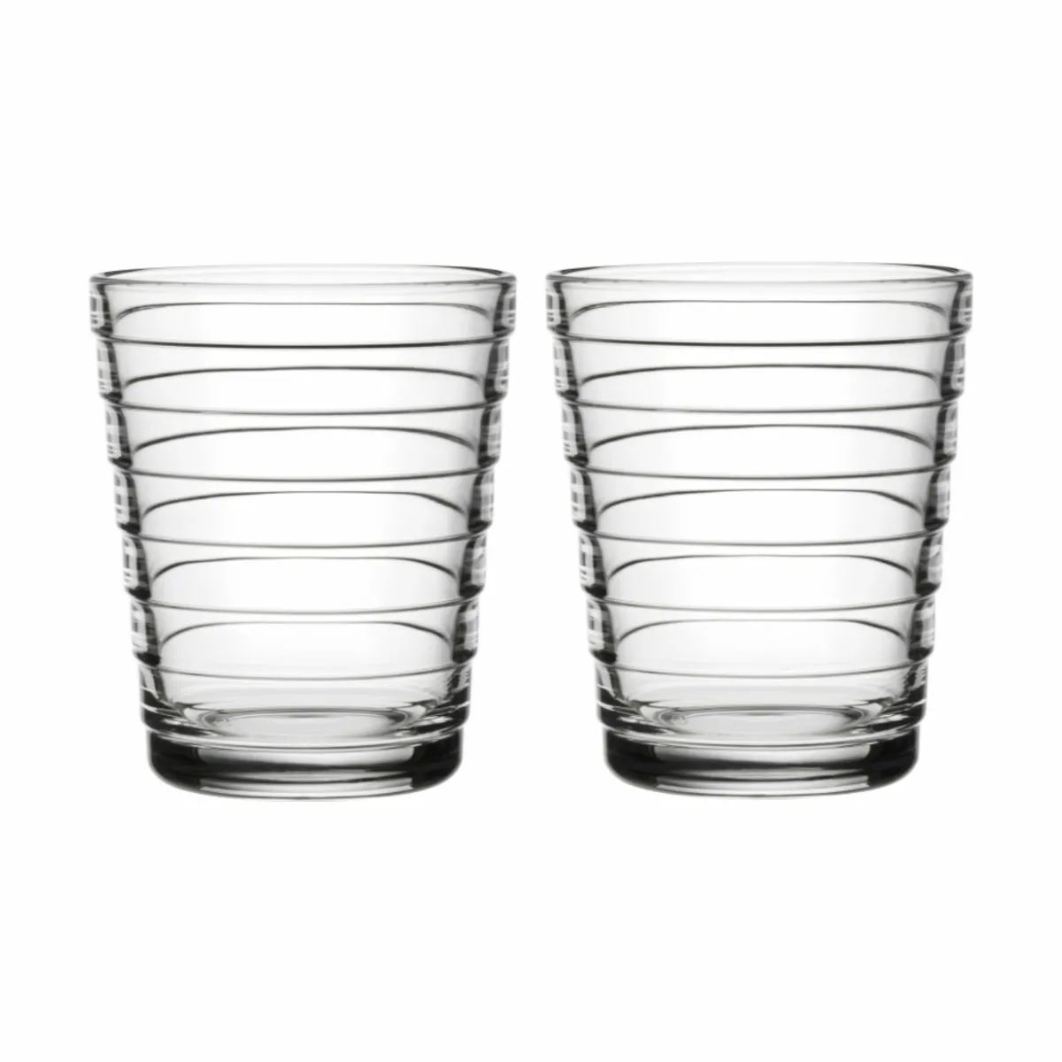 Iittala Vandglas Aino Aalto Vandglas - 2 stk. i Klar, 22 cl, 1