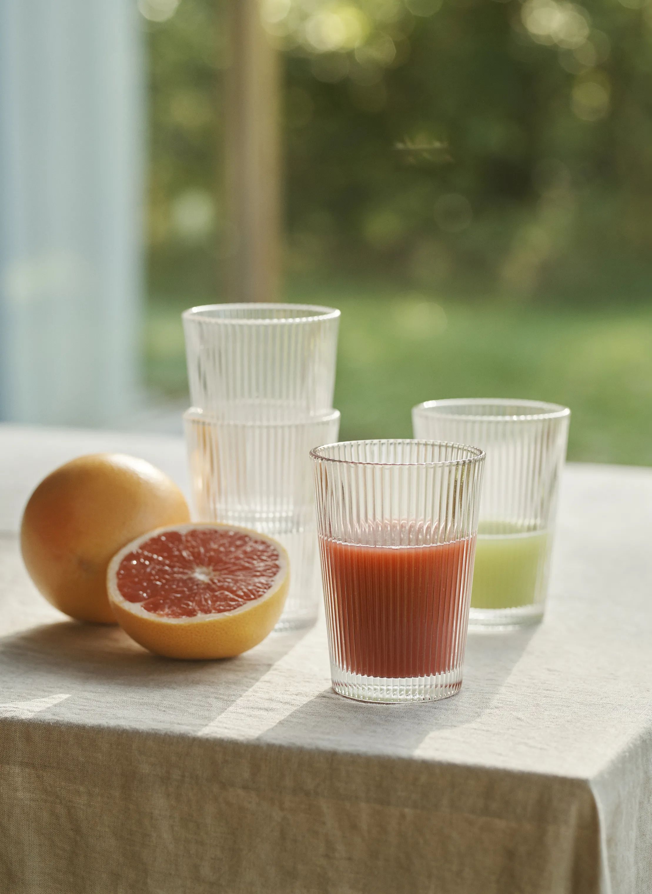Stelton Vandglas Pilastro Glas - 6 stk. i klar, 6 stk. x 24 cl, 2
