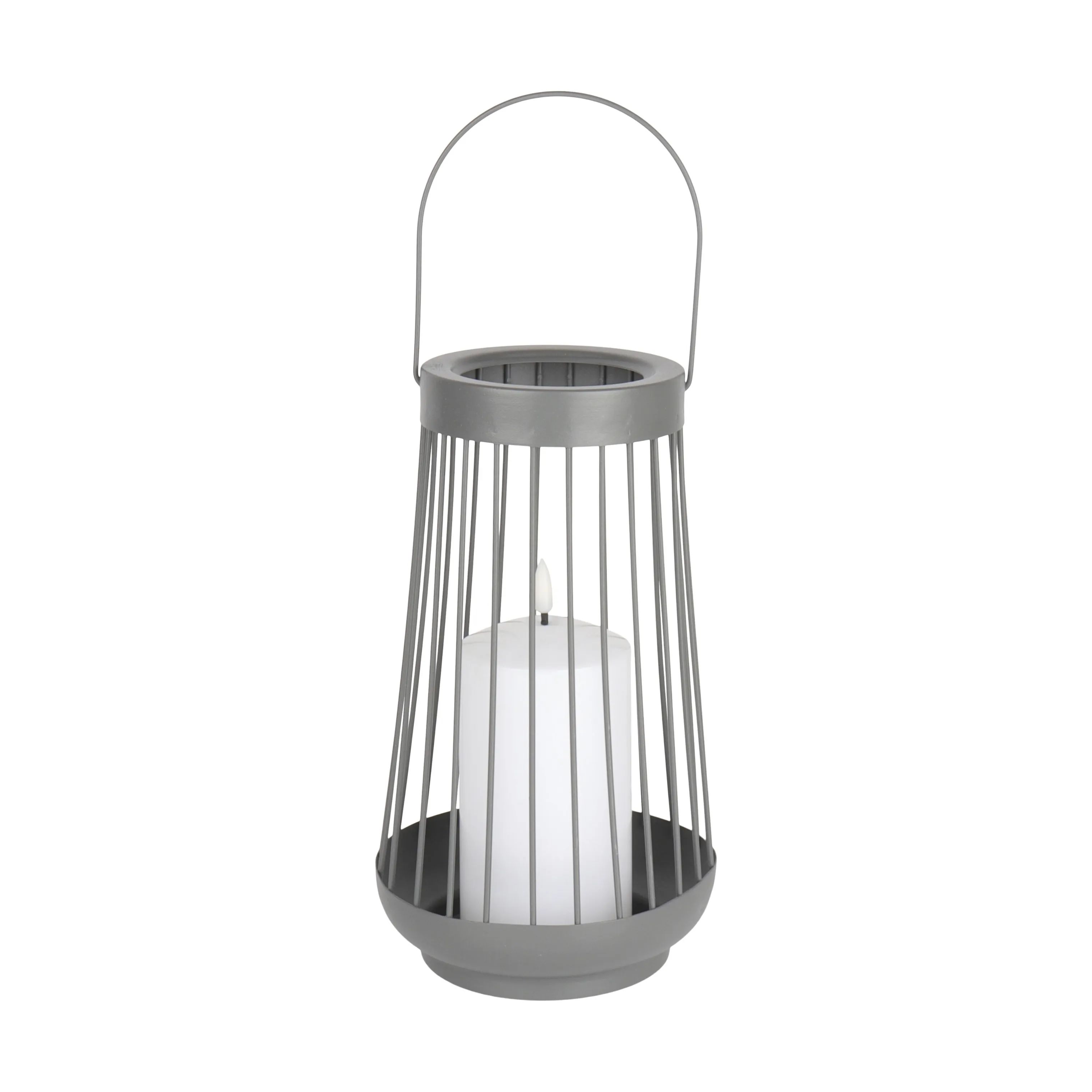 CASA Living Lanterner LED Lanterne i Grå, 26 cm, 1